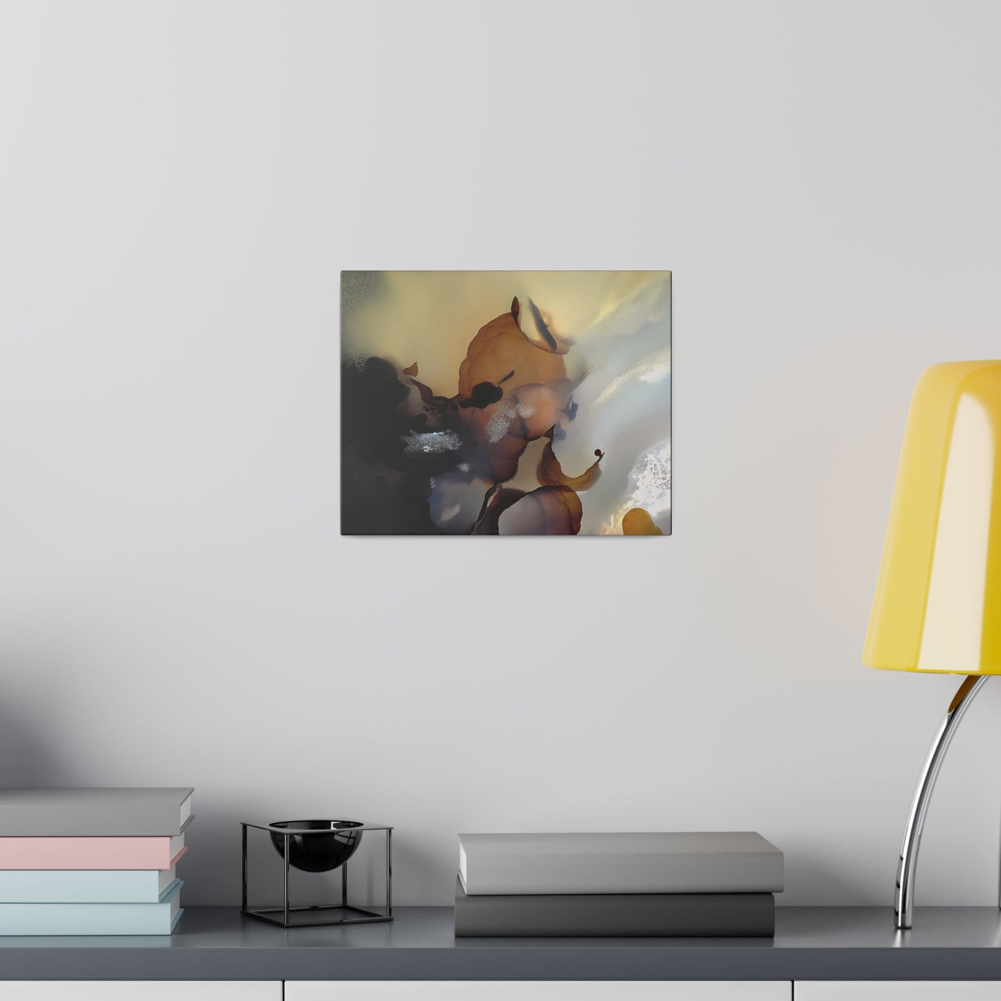 Indonesian Plume Agate Canvas Print Wall Art Décor