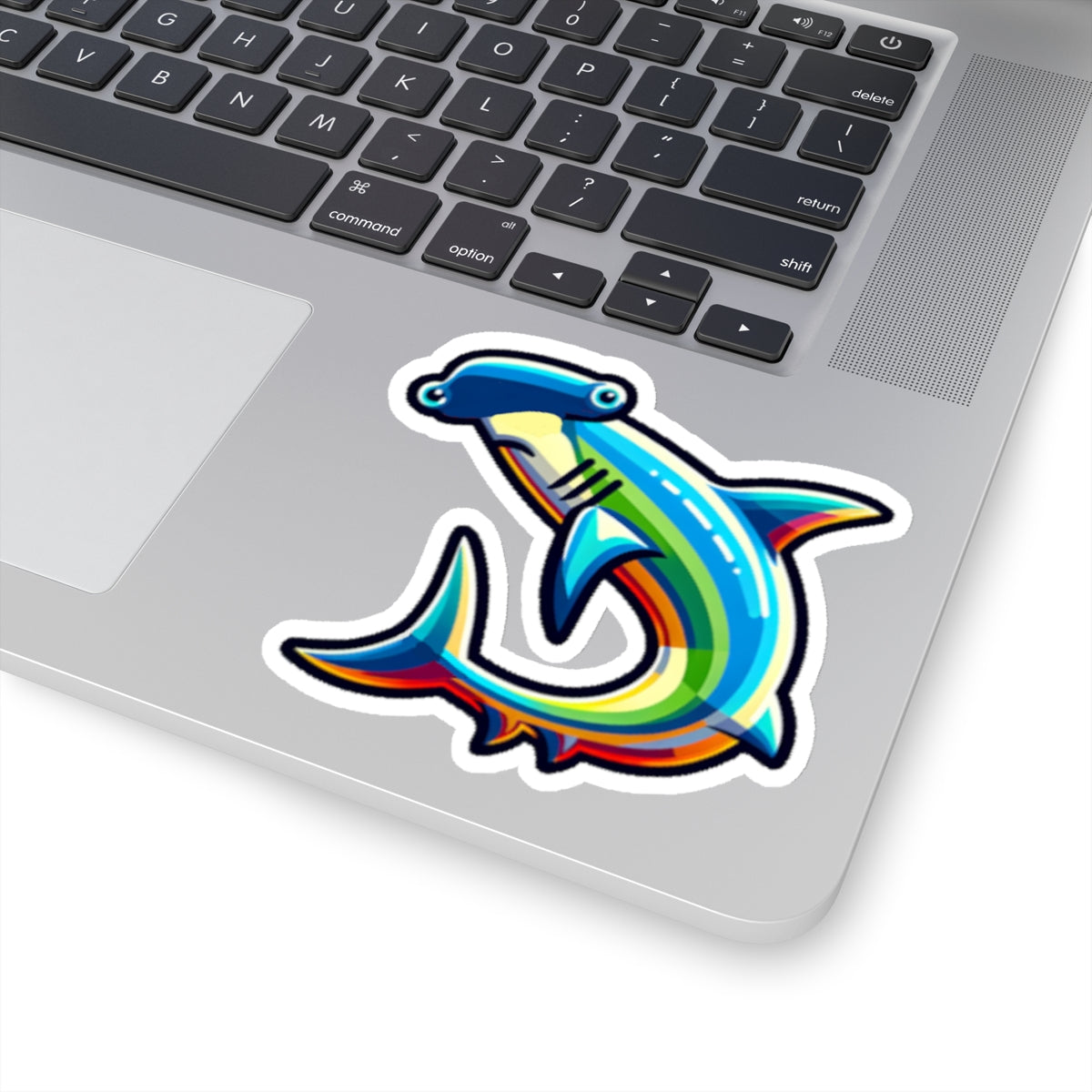 Colorful Hammerhead Sticker