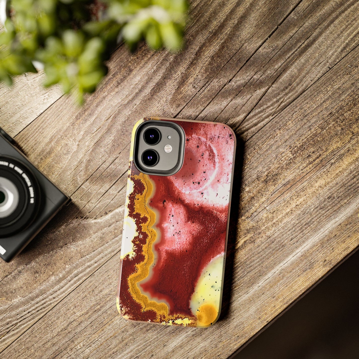 Tiger Iron iPhone 12 Tough Phone Case