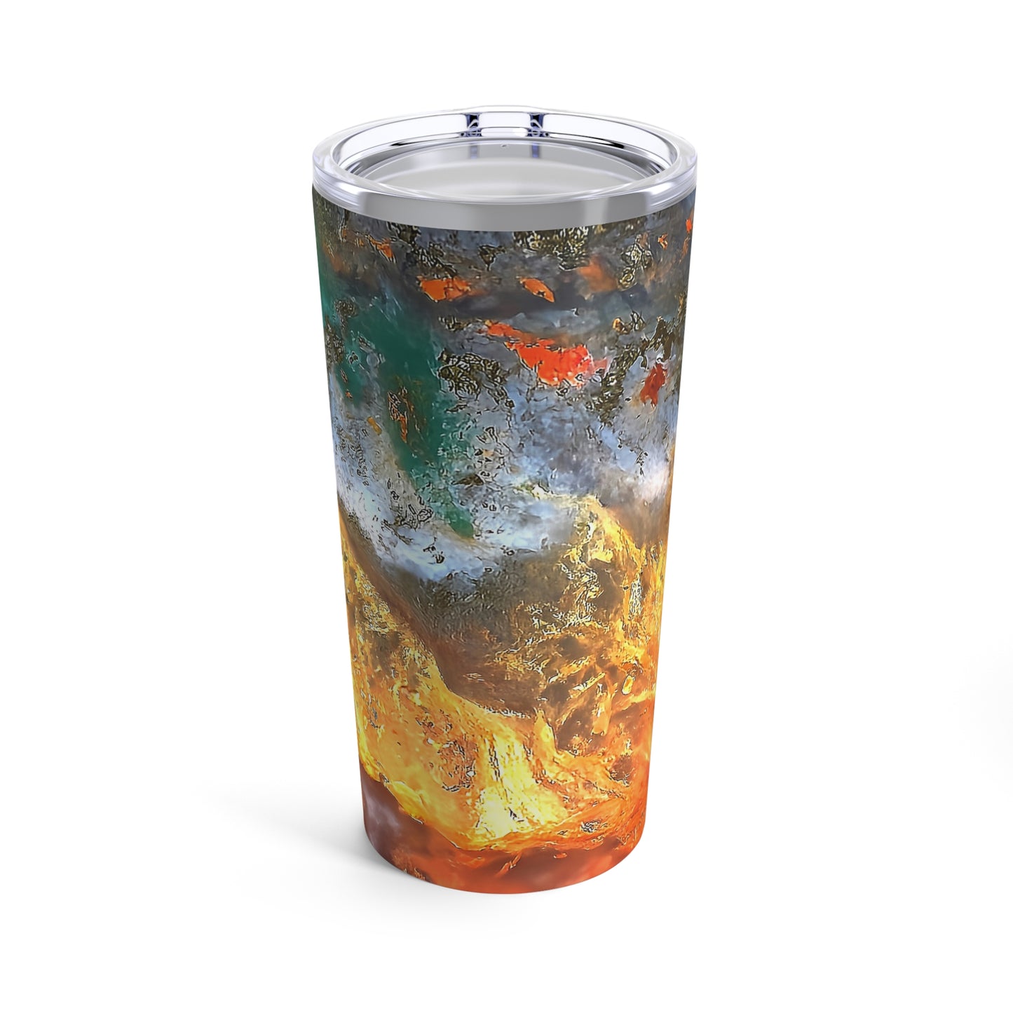 Flame Agate Tumbler
