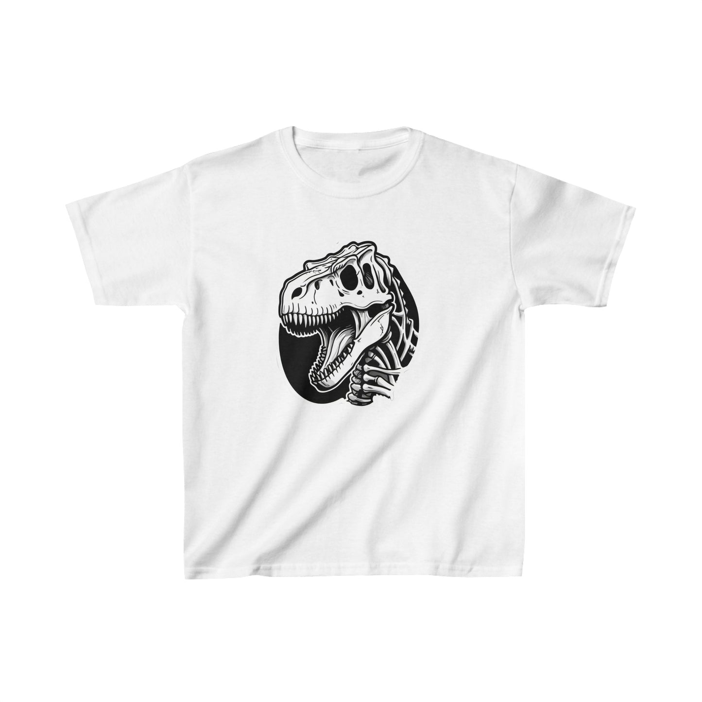 Kids Trex Skull Dinosaur T-shirt