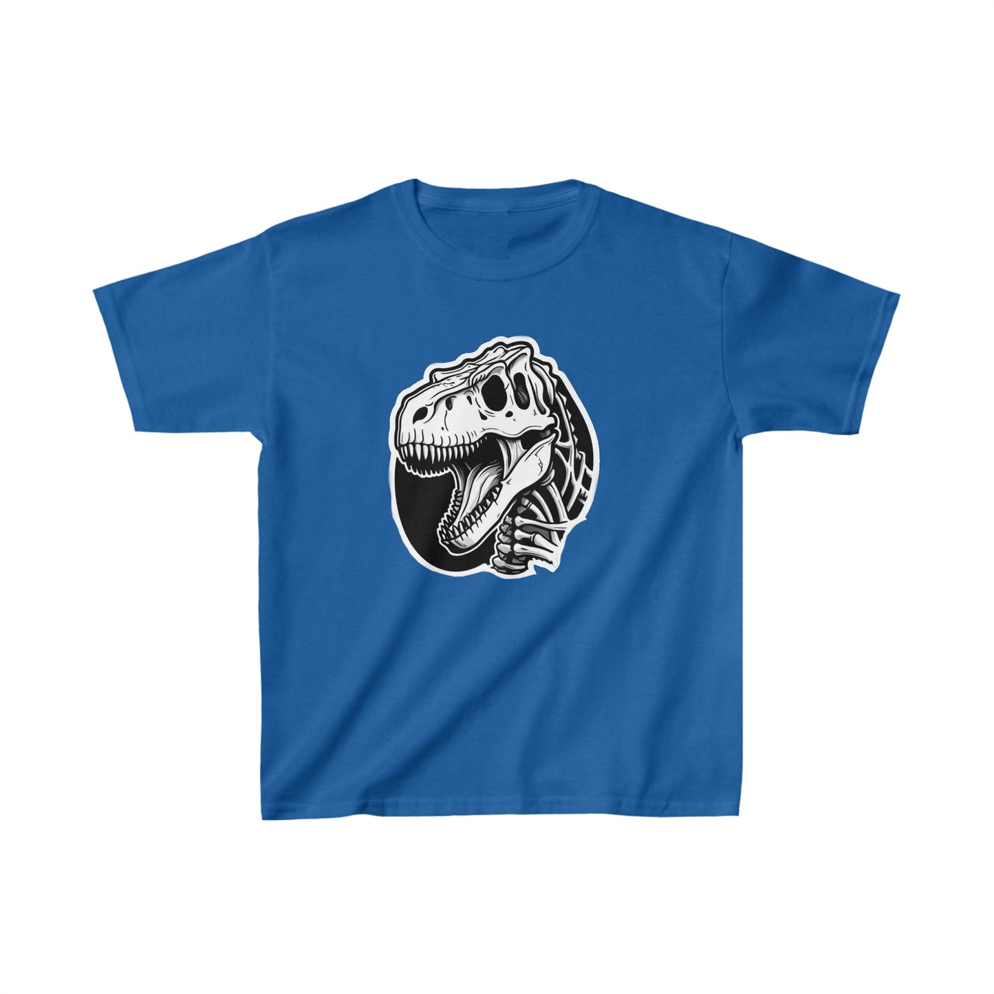 Kids Trex Skull Dinosaur T-shirt