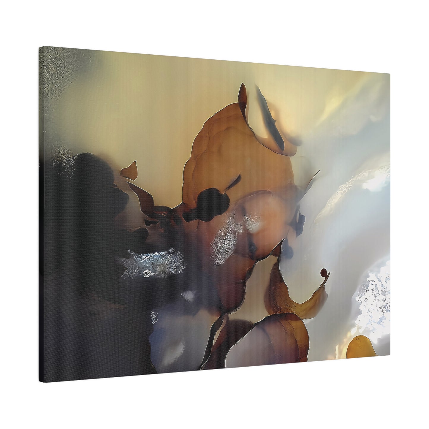 Indonesian Plume Agate Canvas Print Wall Art Décor