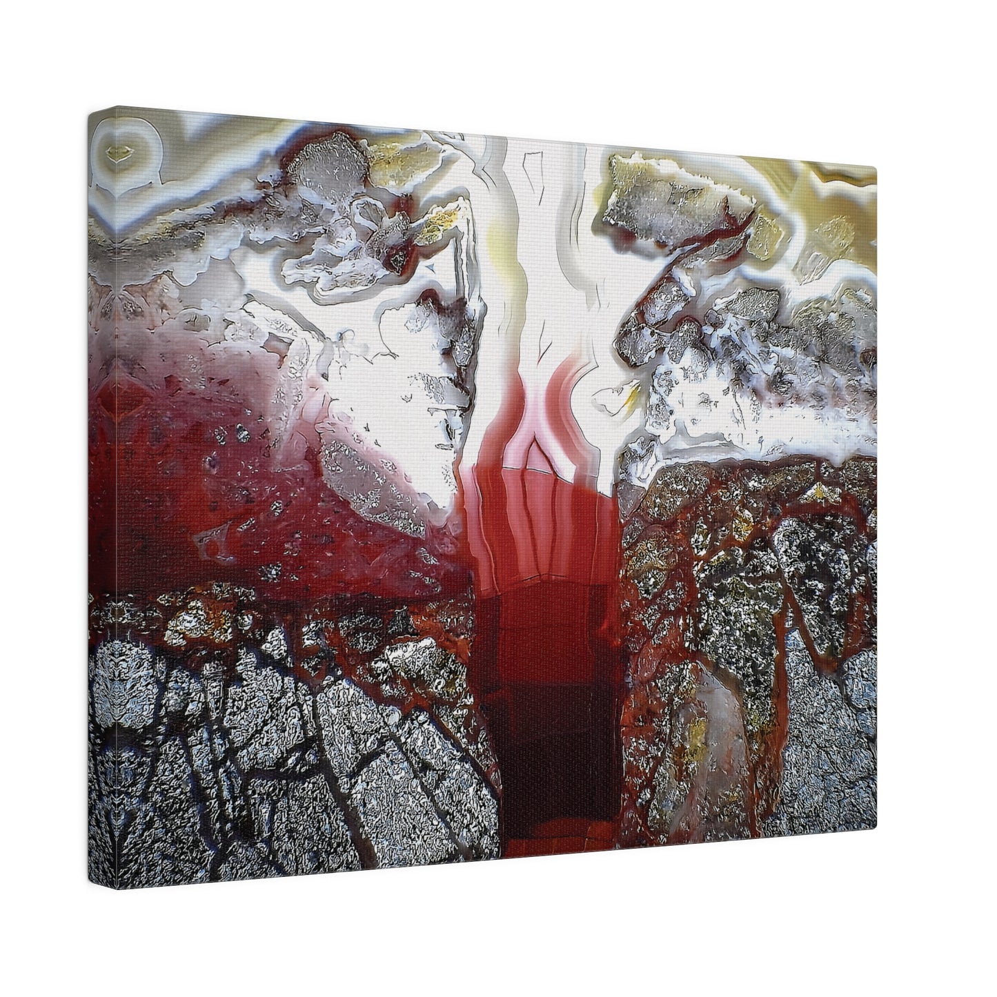 Laguna lace Agate Canvas Print Wall Art Décor
