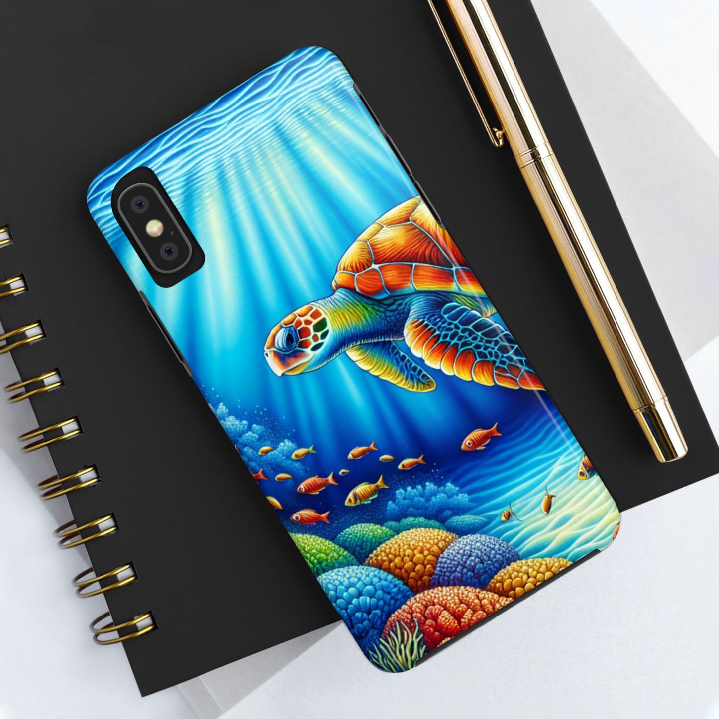 Sea Turtle iPhone X Tough Phone Case