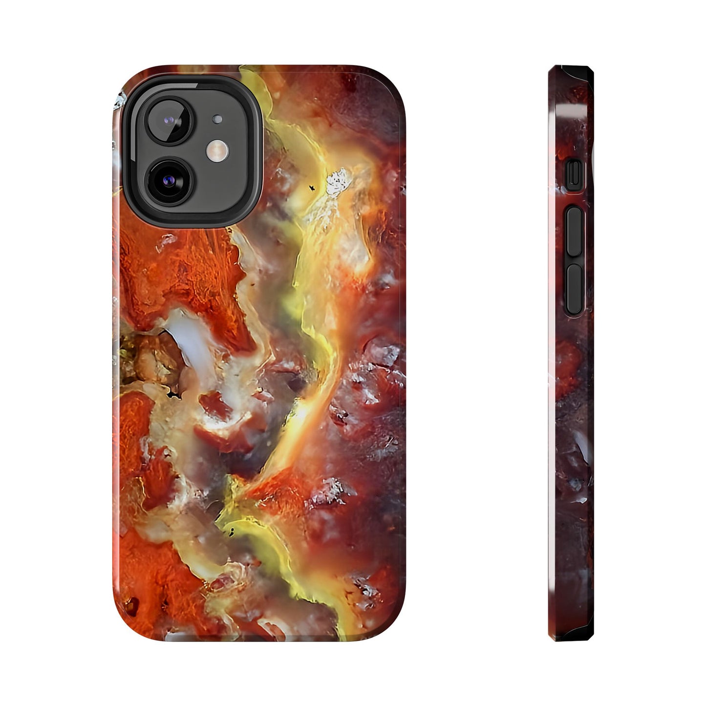 Wildfire Hyalite Bubble Opal iPhone 12 Tough Phone Case