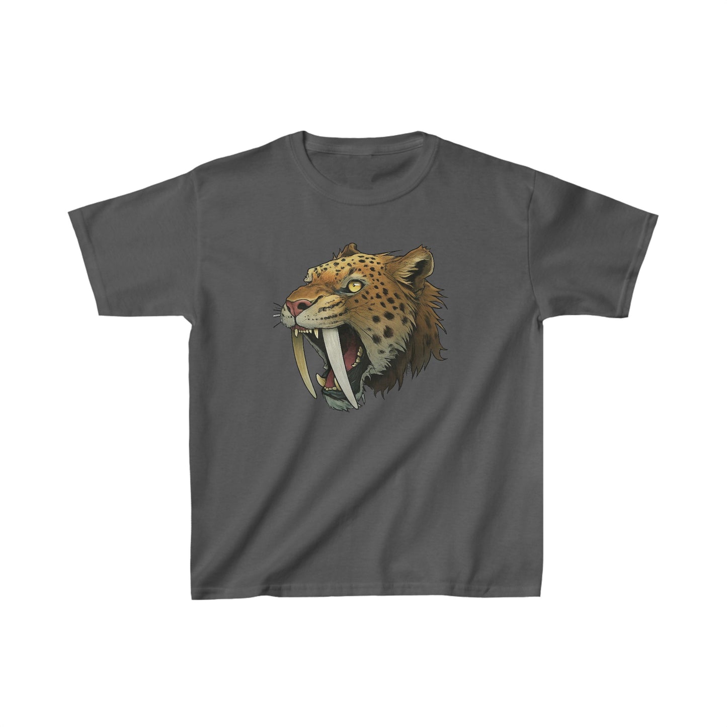 Kids Saber Toothed Tiger T-shirt