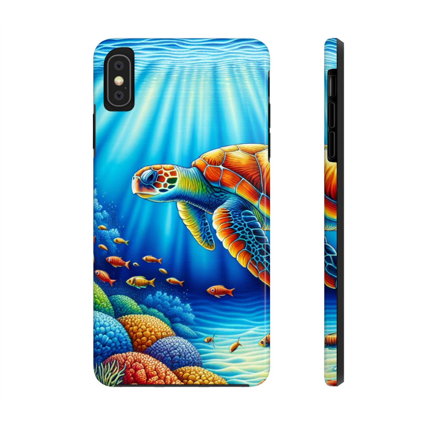Sea Turtle iPhone X Tough Phone Case