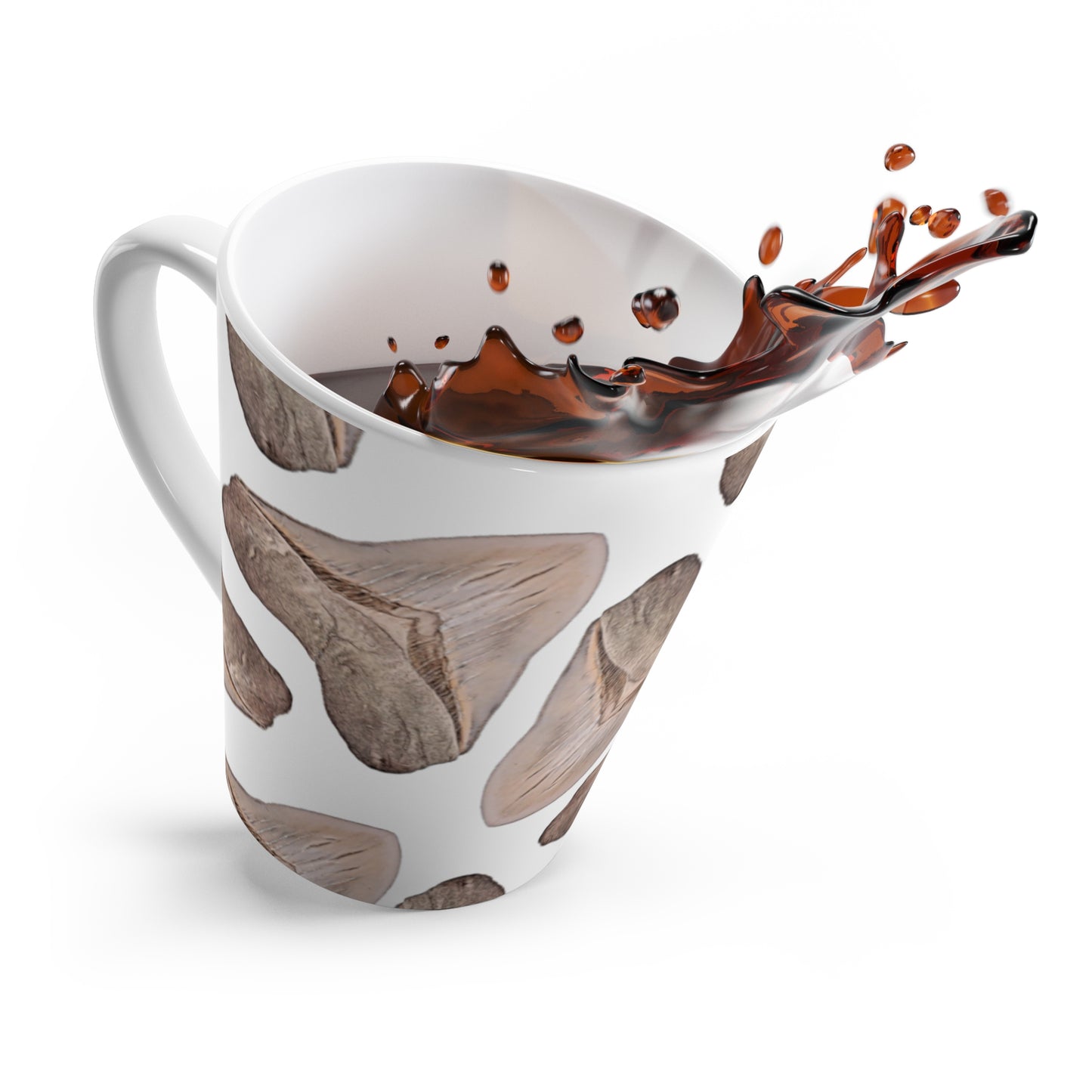 Megalodon Shark Tooth Coffee Cup