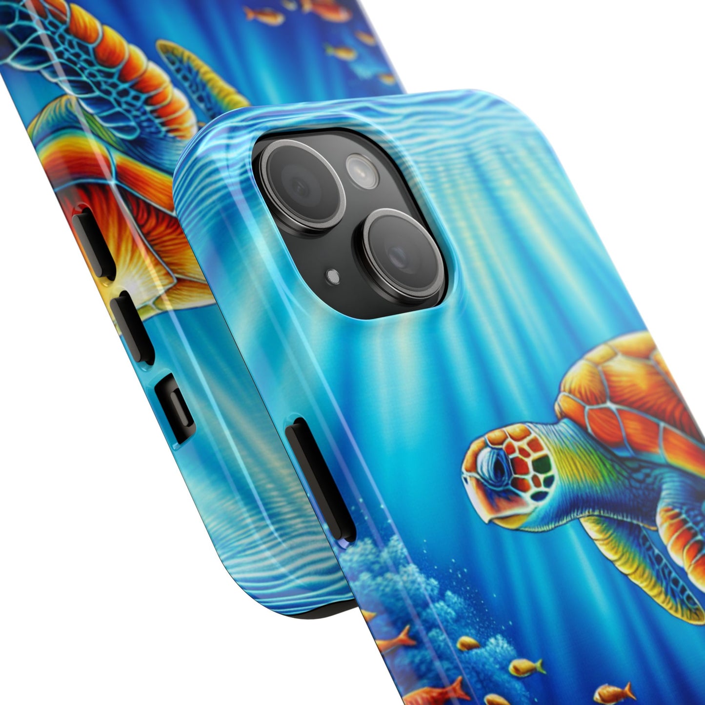 Sea Turtle iPhone 15 Tough Phone Case