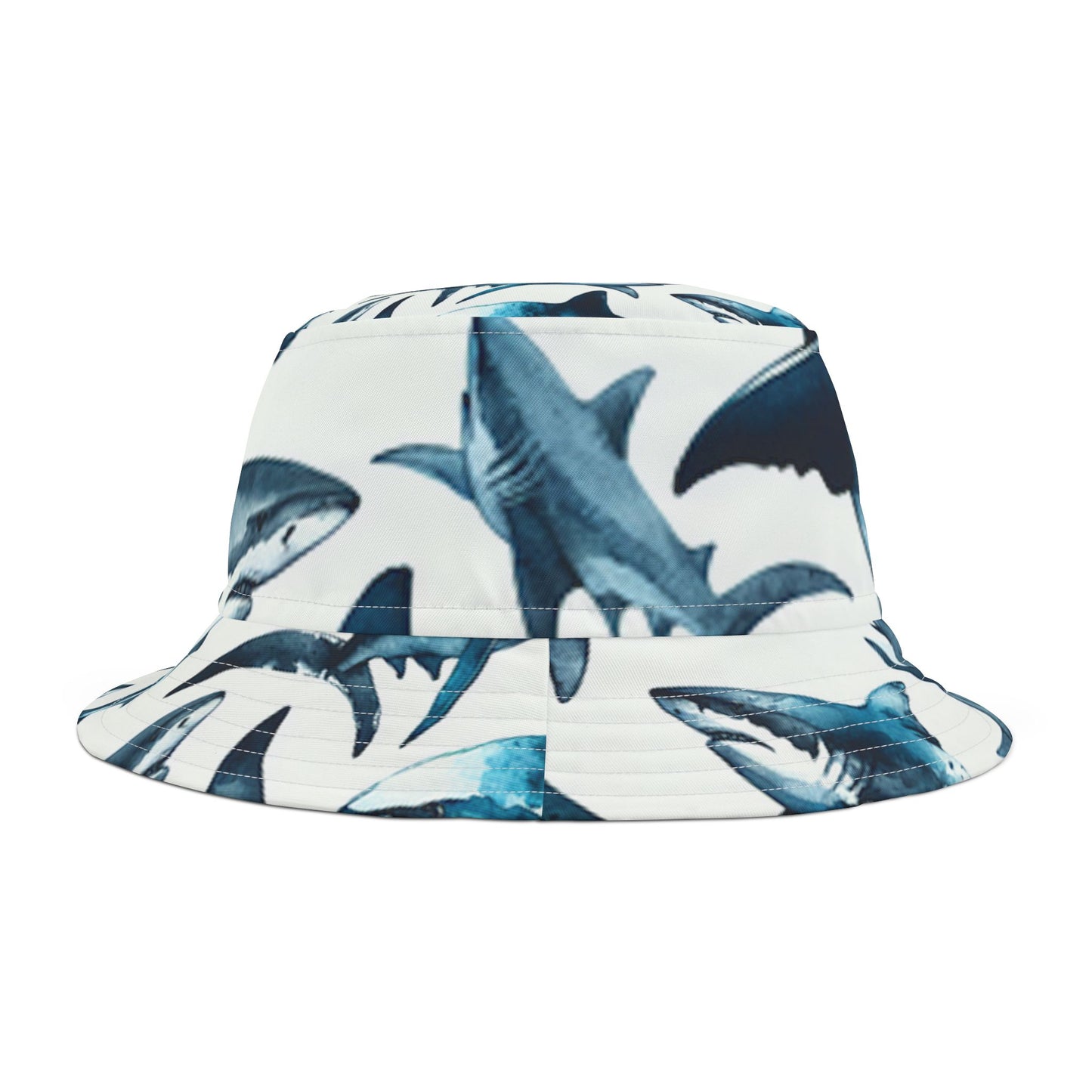 Floppy Bucket Hat Shark Inspired Design Perfect Beach Sun Hat