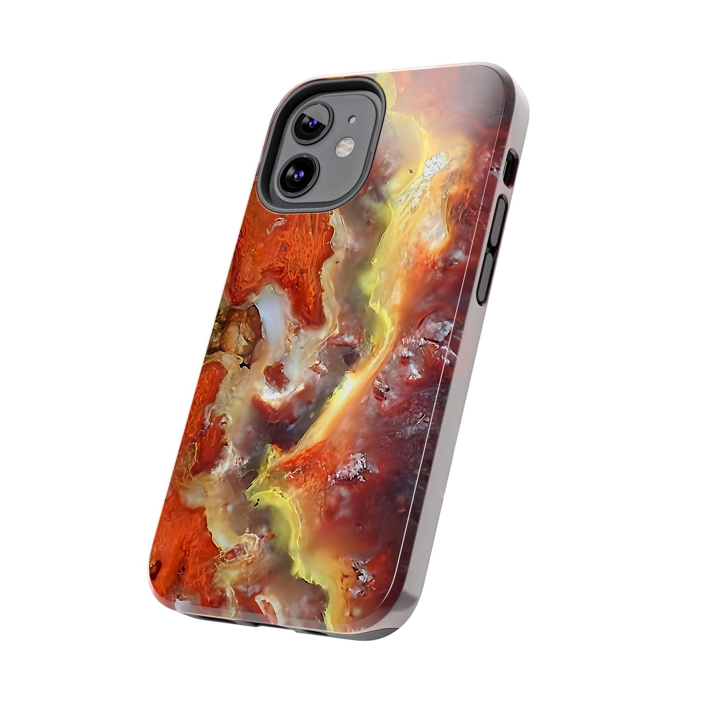 Wildfire Hyalite Bubble Opal iPhone 12 Tough Phone Case