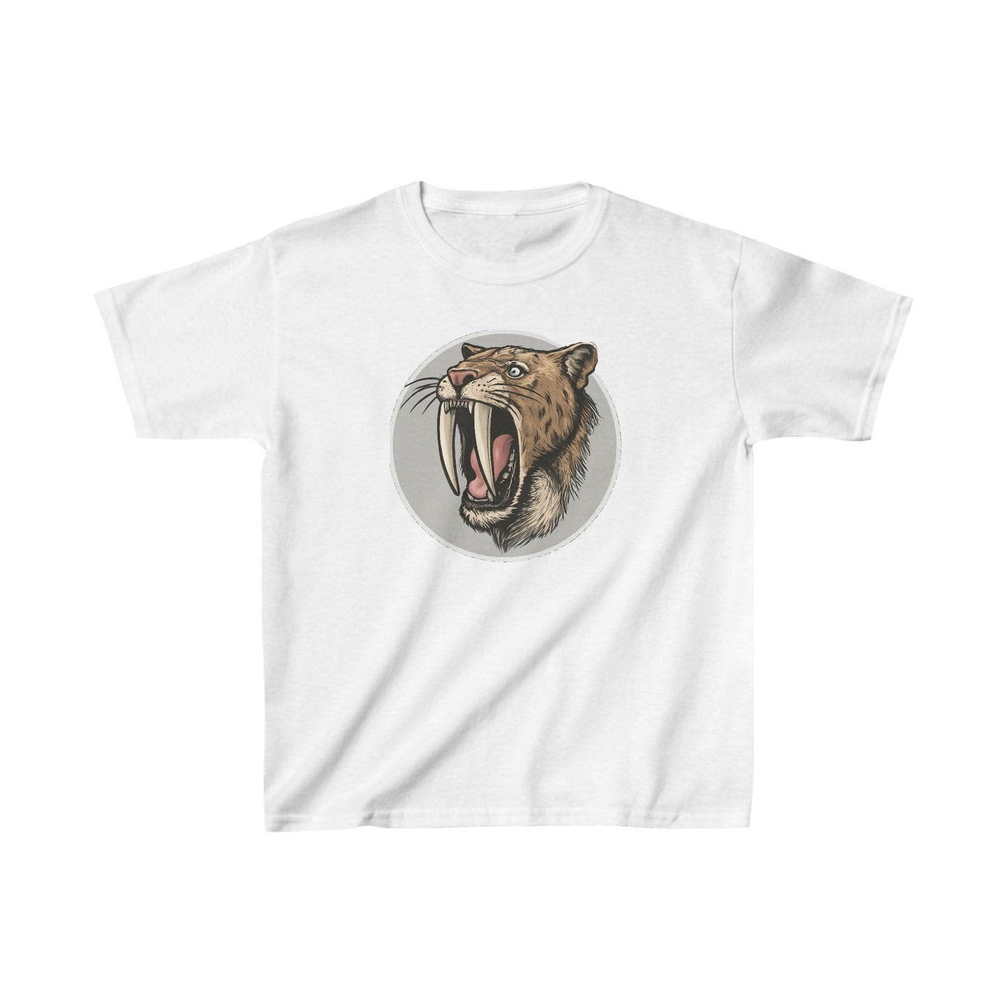 Kids Saber Toothed Tiger T-shirt