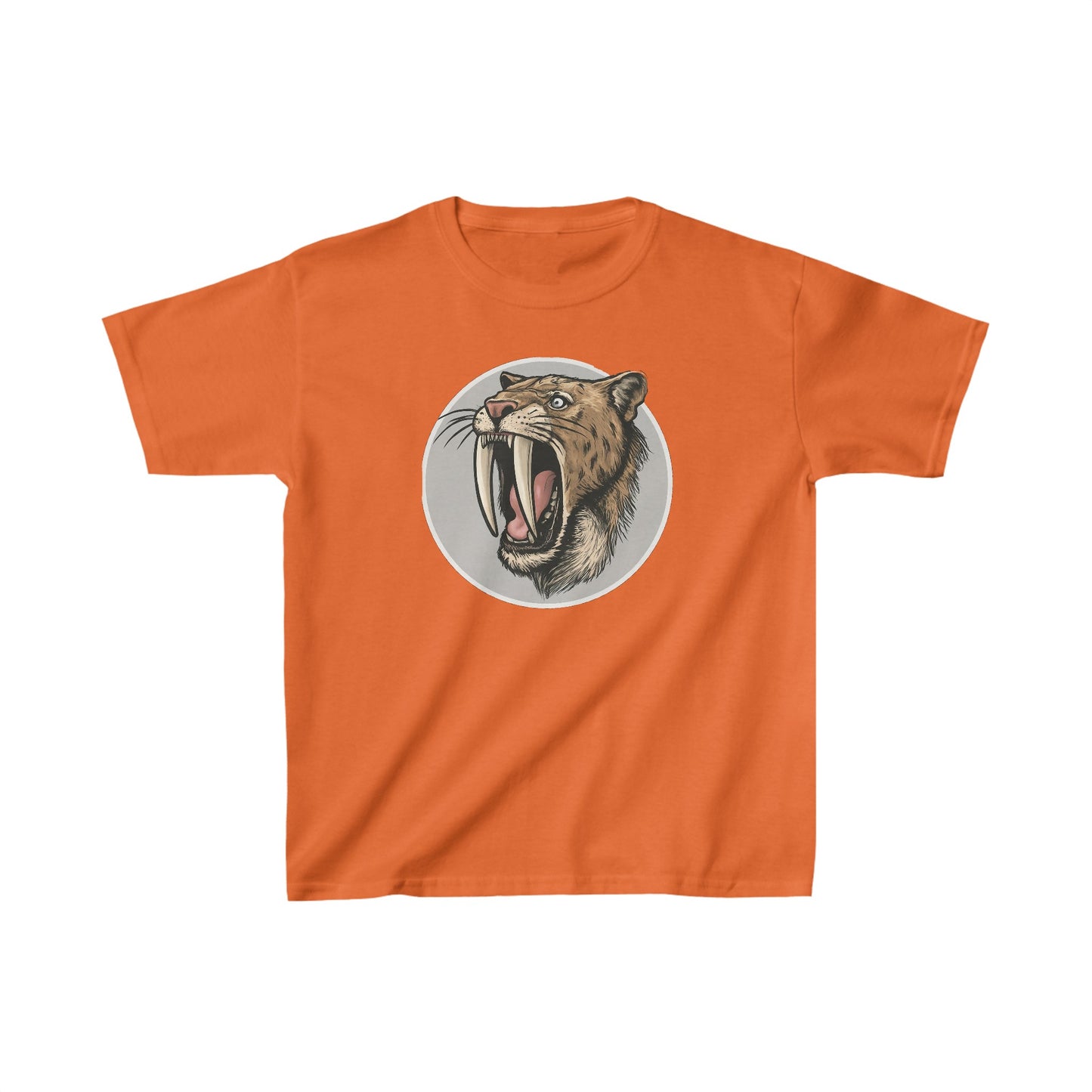 Kids Saber Toothed Tiger T-shirt