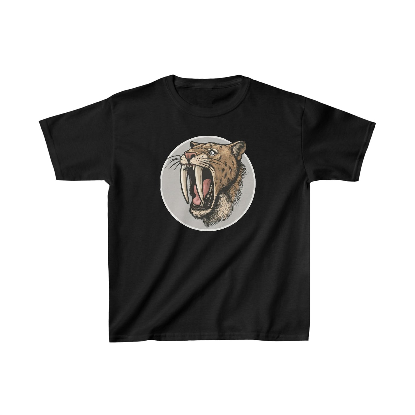 Kids Saber Toothed Tiger T-shirt