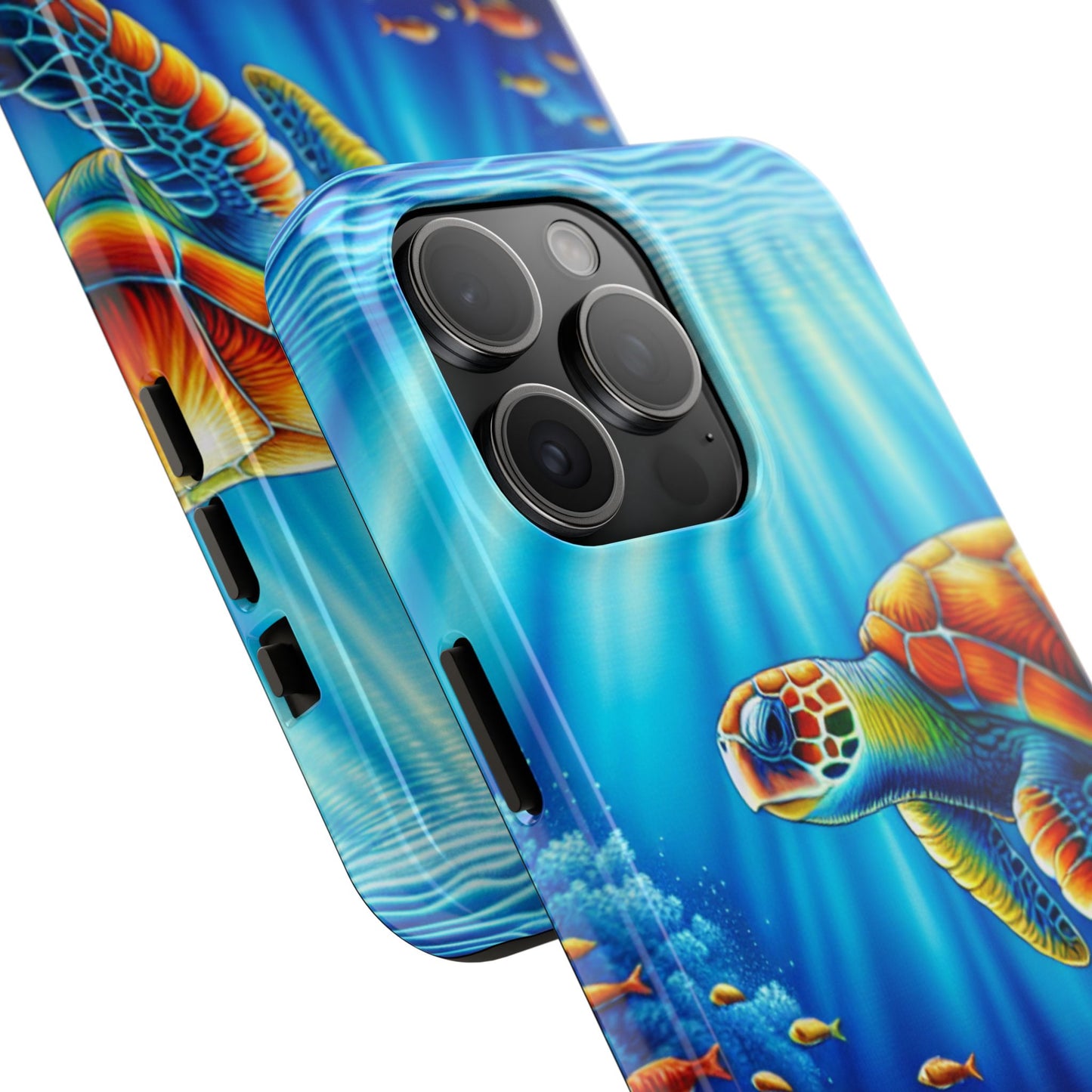 Sea Turtle iPhone 15 Tough Phone Case