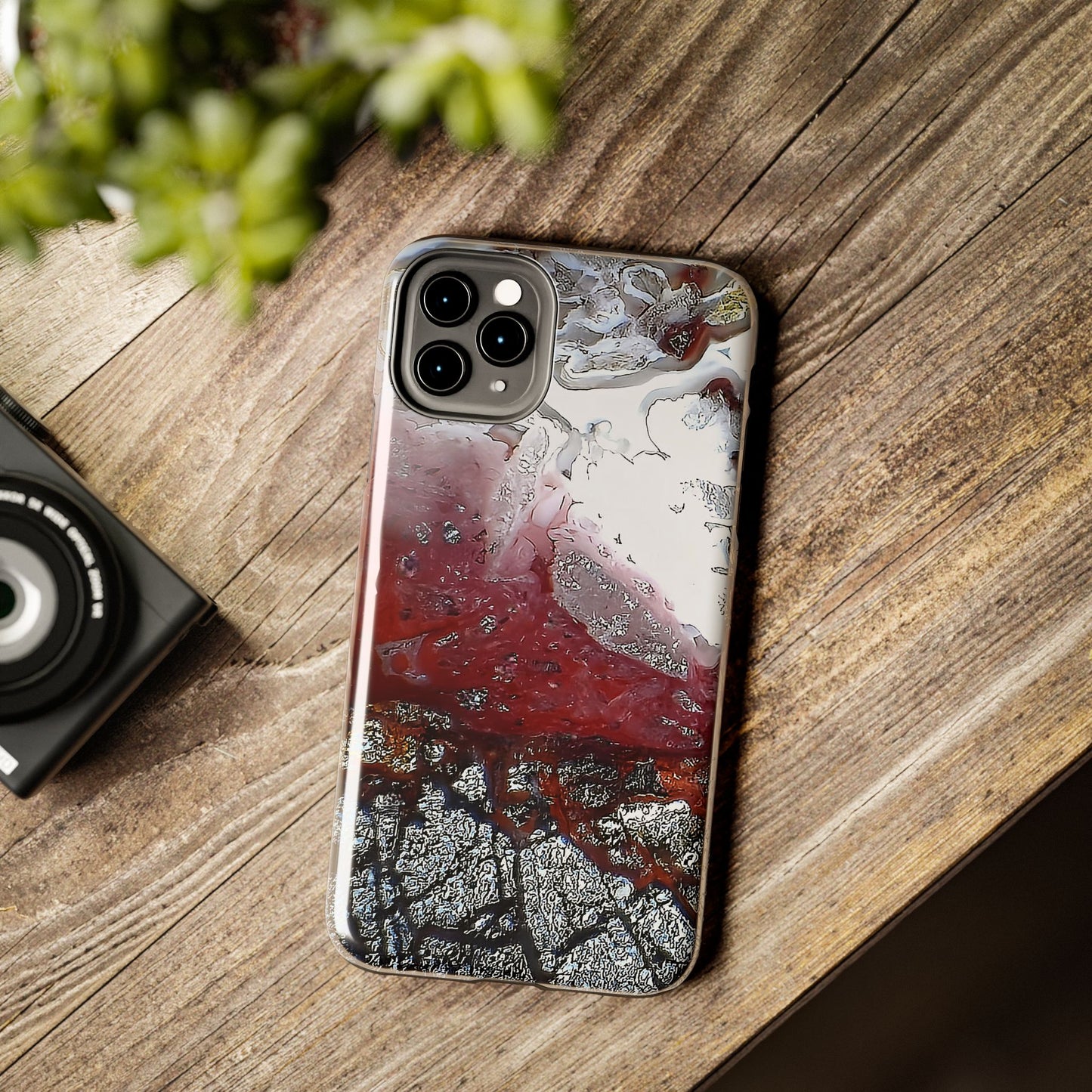 Laguna Lace Agate iPhone 11 Tough Phone Case