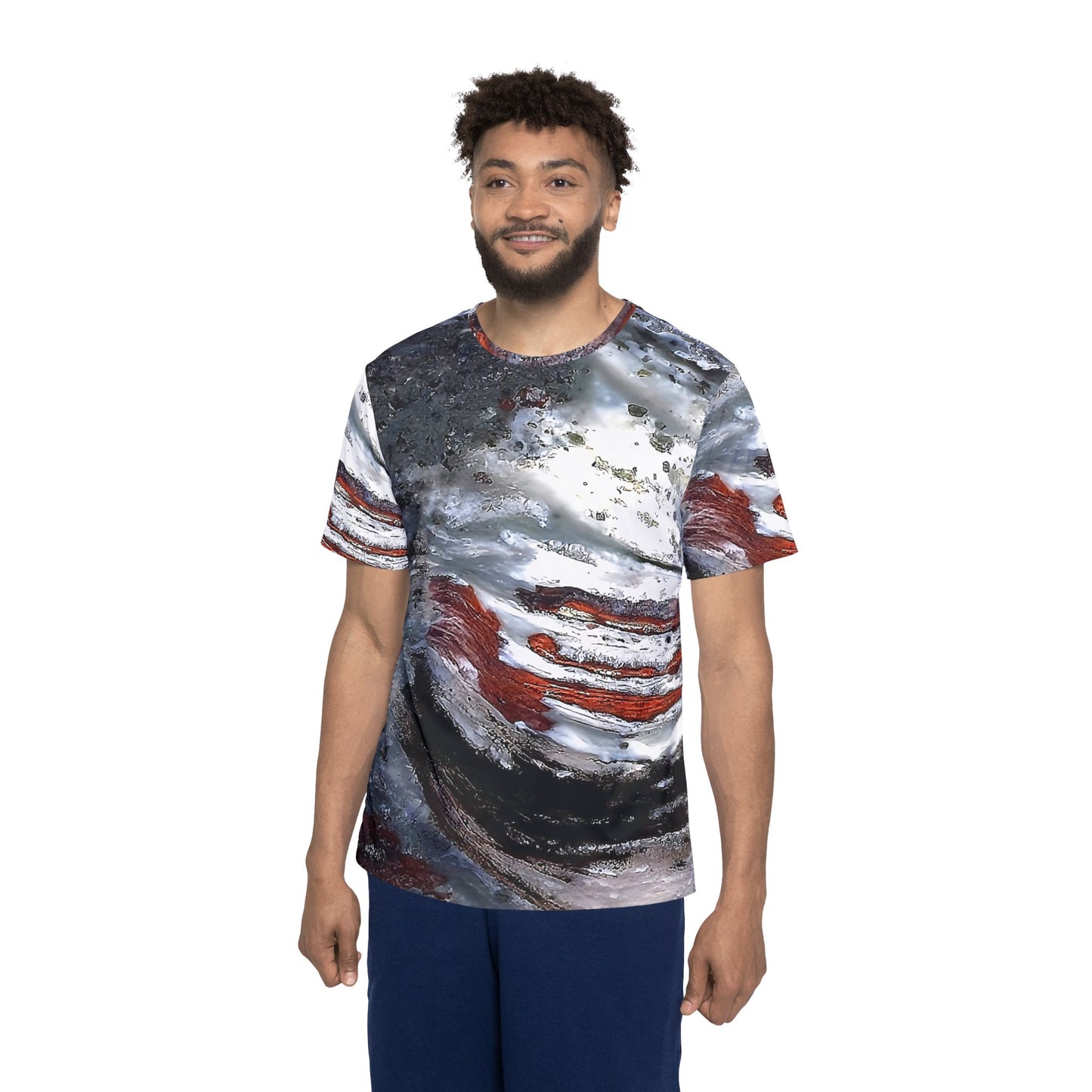 Men's Stromatolite Collenia undosa Sports Jersey