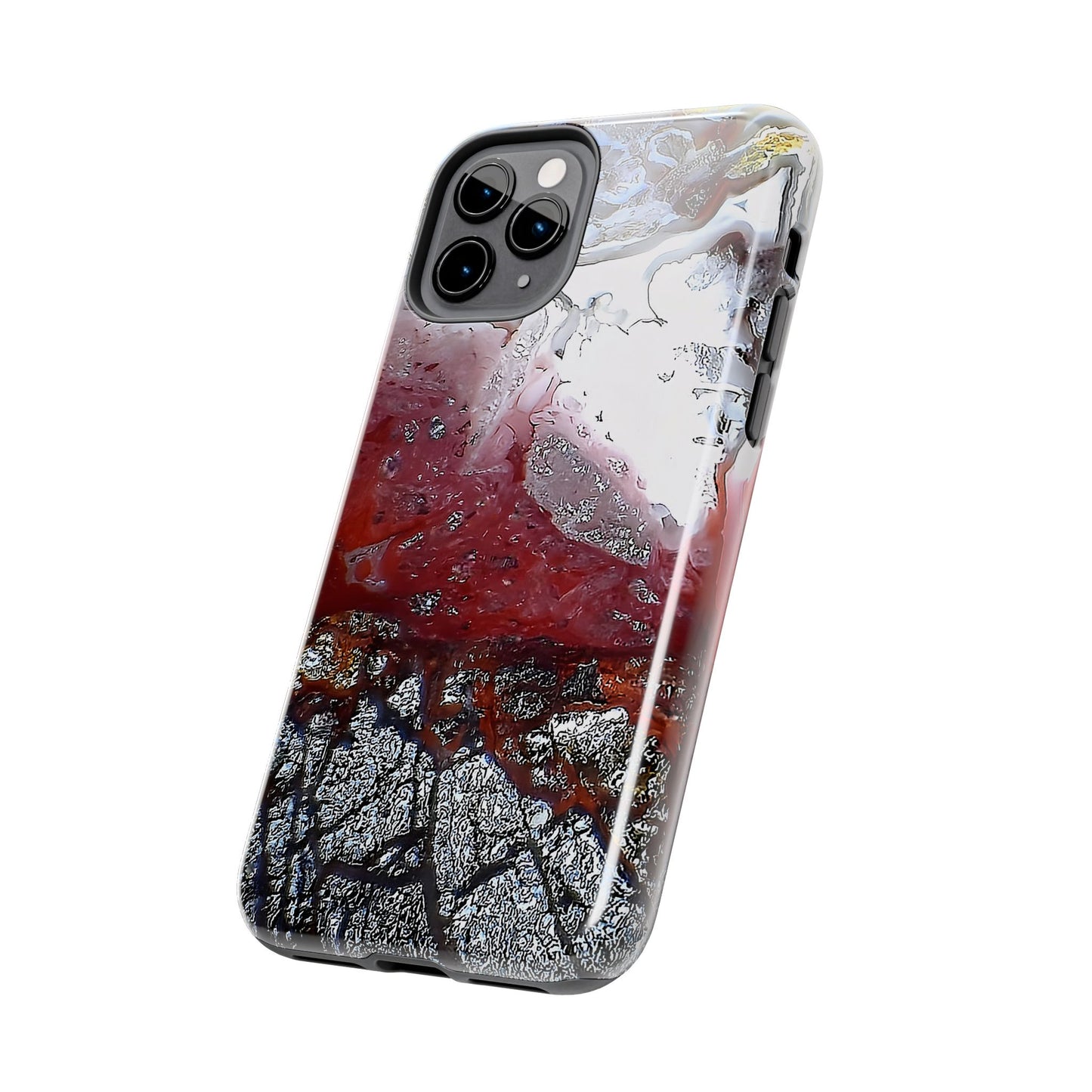 Laguna Lace Agate iPhone 11 Tough Phone Case