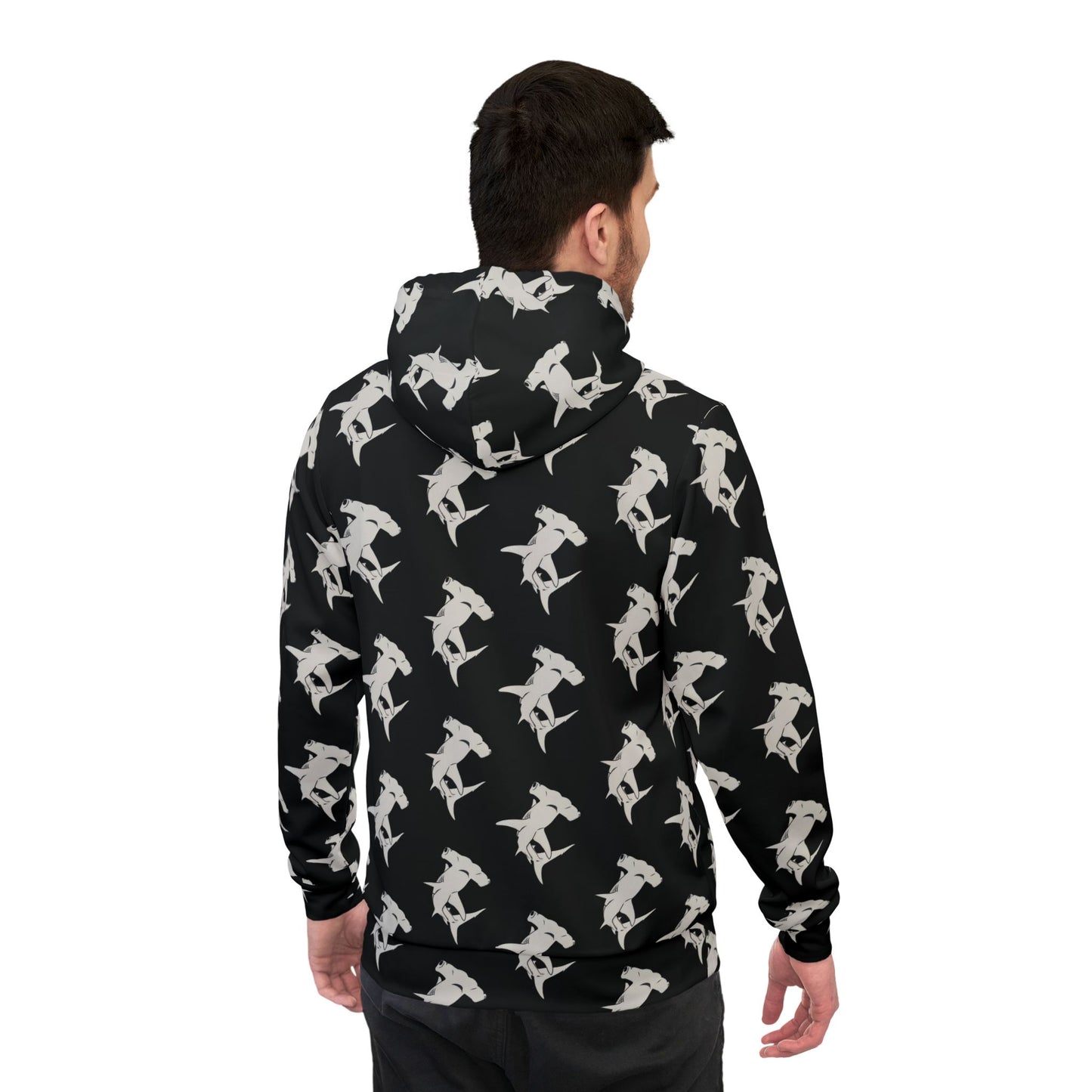 Copy of Colorful Unisex Hammerhead Shark Beach Art Hoodie