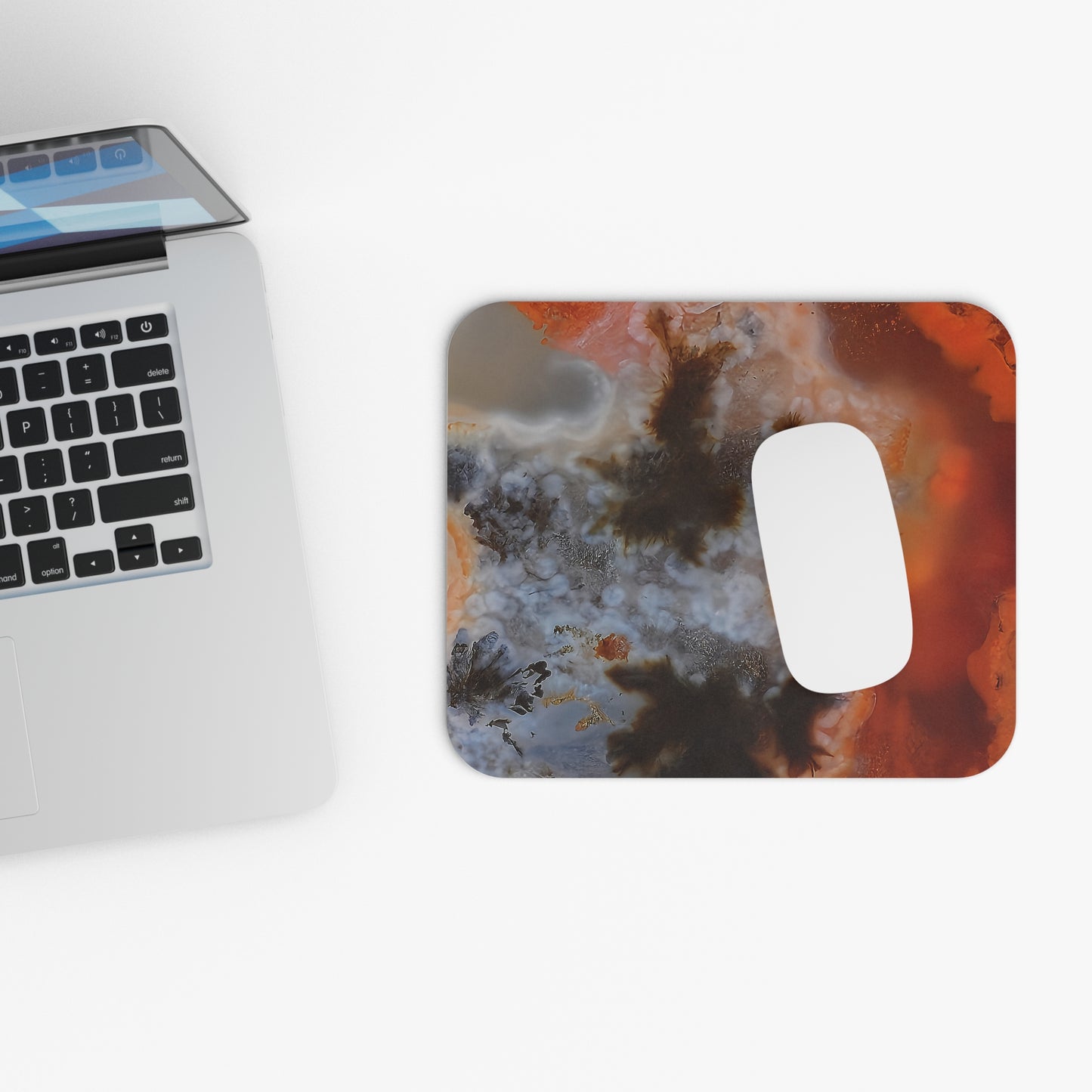 Texas Plume Agate Mousepad