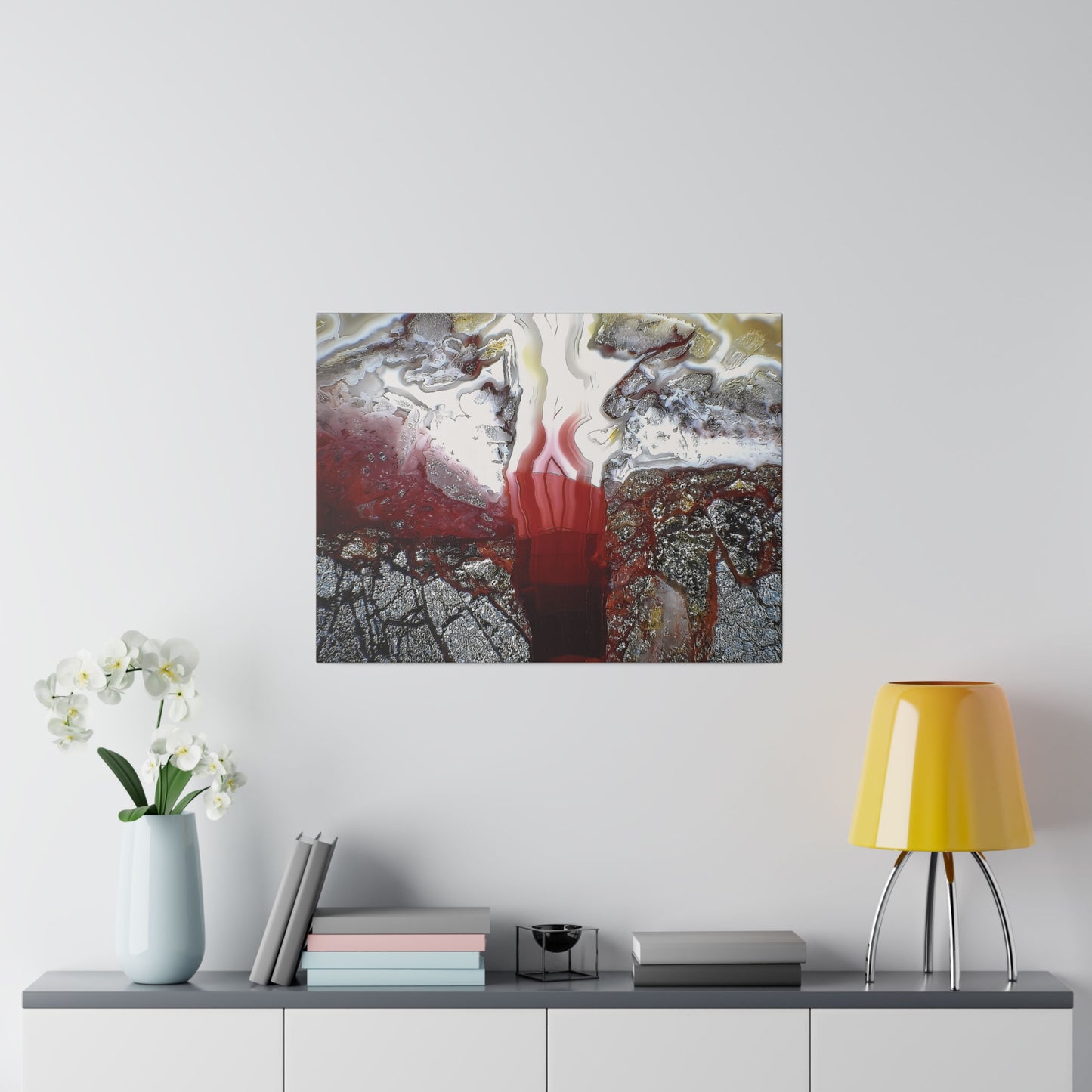Laguna lace Agate Canvas Print Wall Art Décor