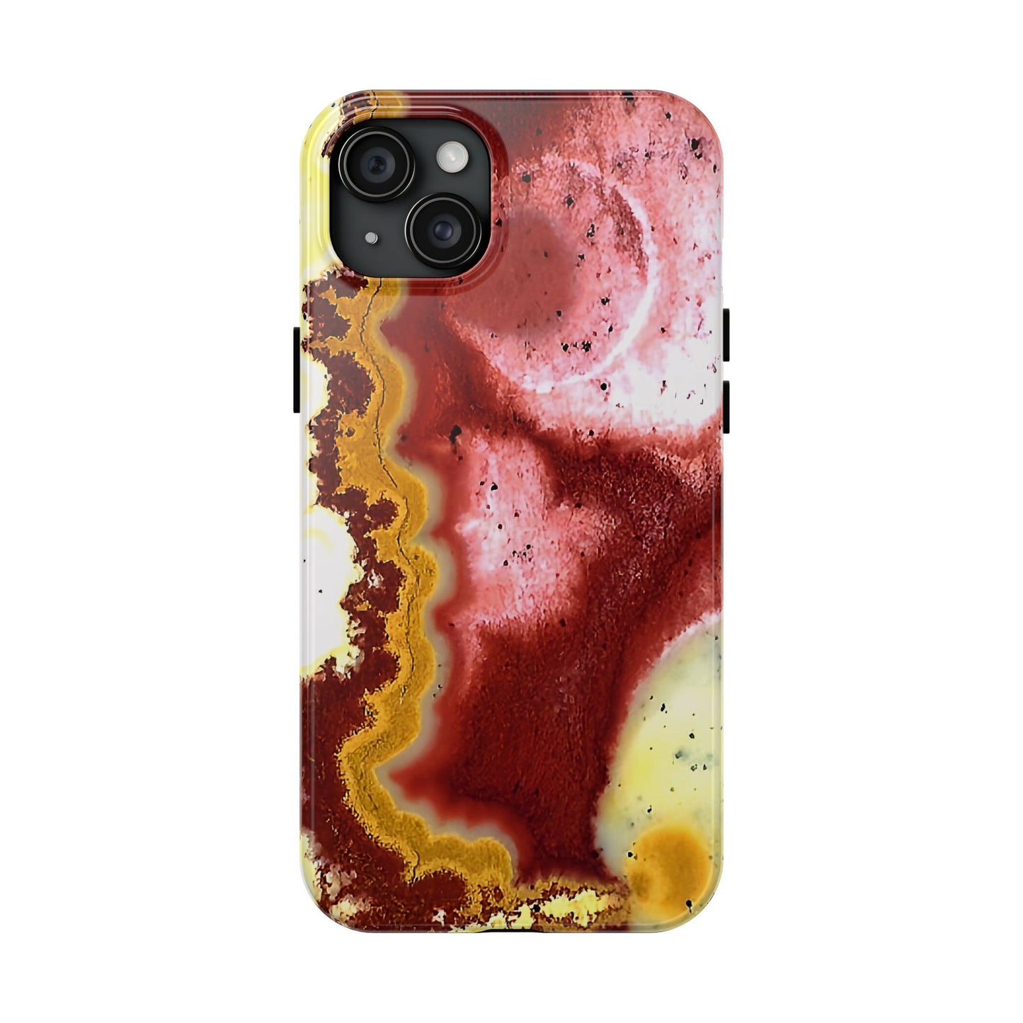Tiger Iron iPhone 15 Tough Phone Case