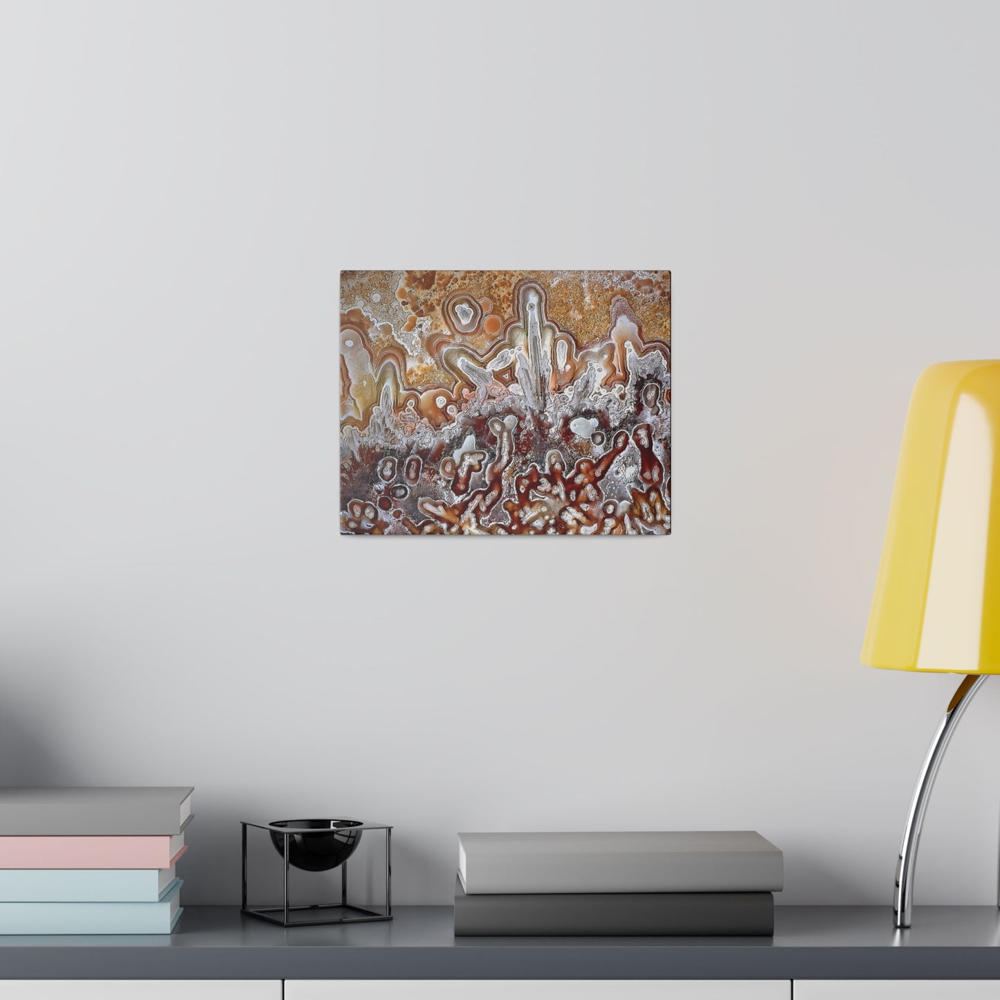 Lacy Agate Canvas Print Wall Art Décor