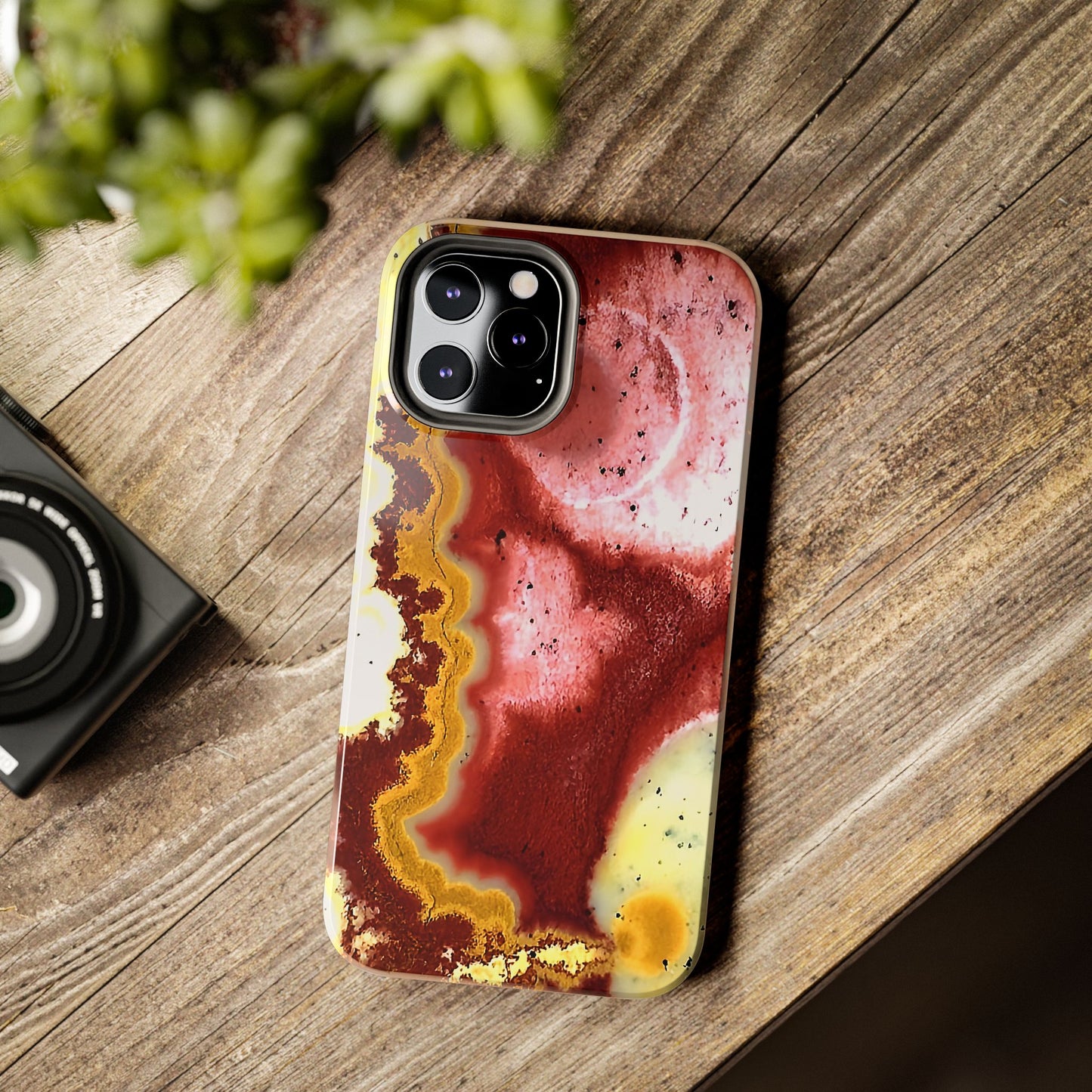 Tiger Iron iPhone 12 Tough Phone Case