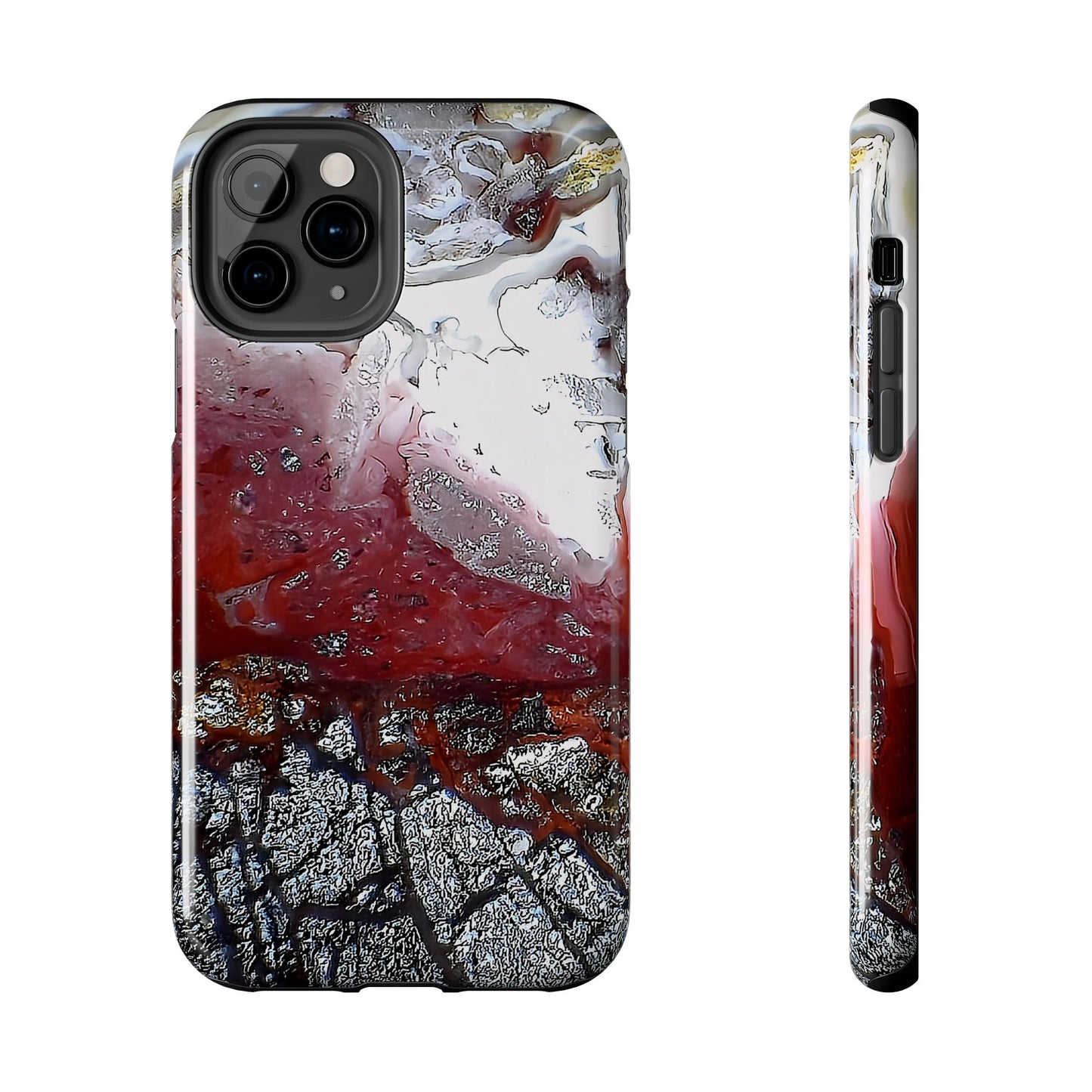 Laguna Lace Agate iPhone 11 Tough Phone Case