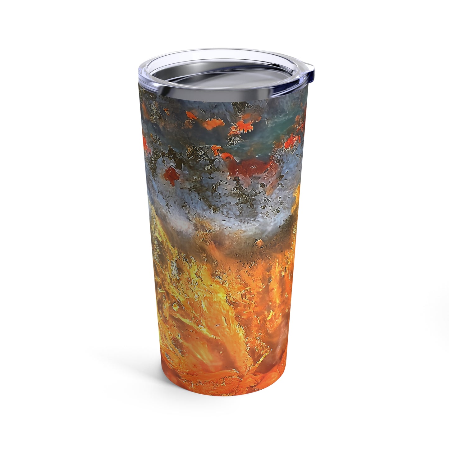 Flame Agate Tumbler