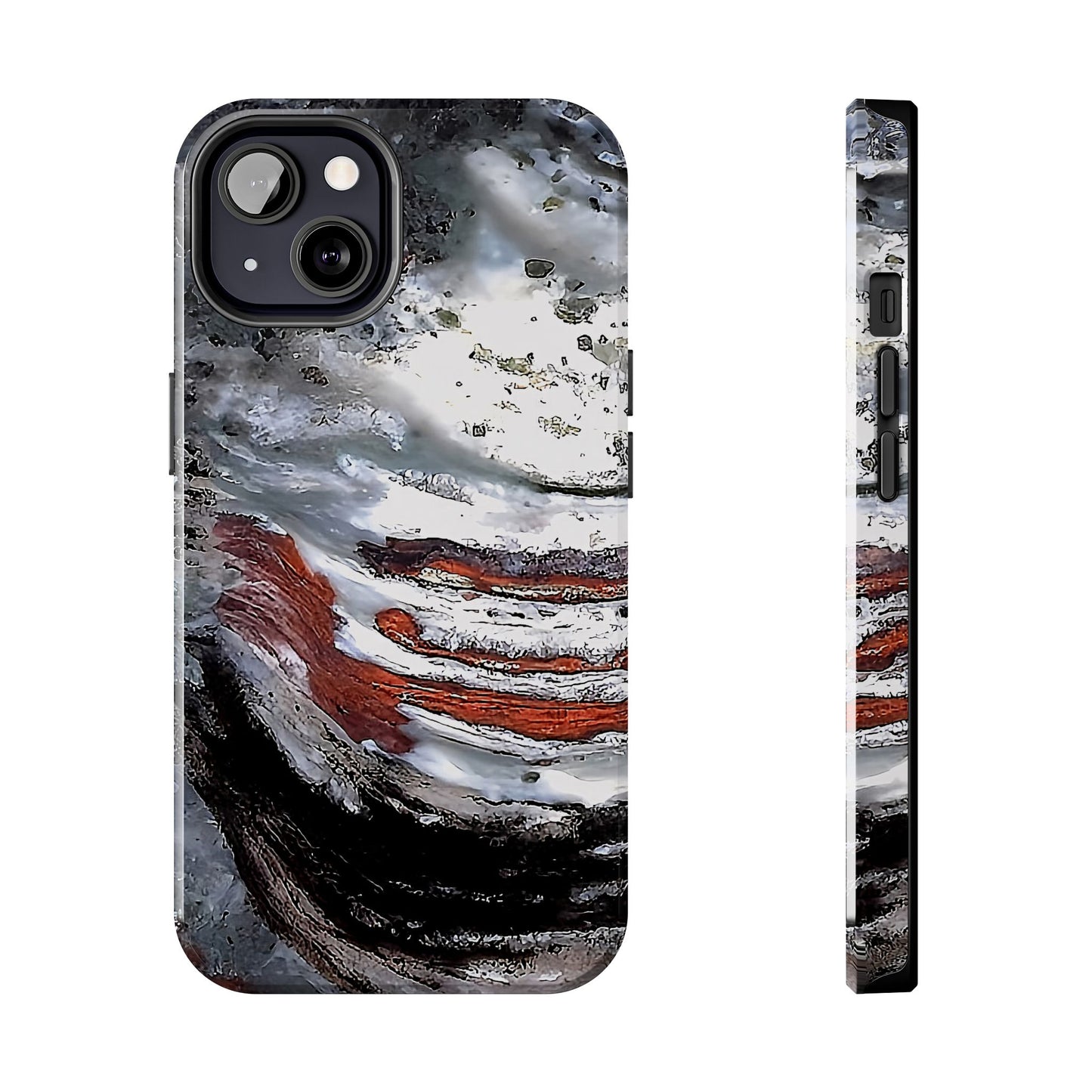 Stromatolite Collenia undosa iPhone 13 Tough Phone Case