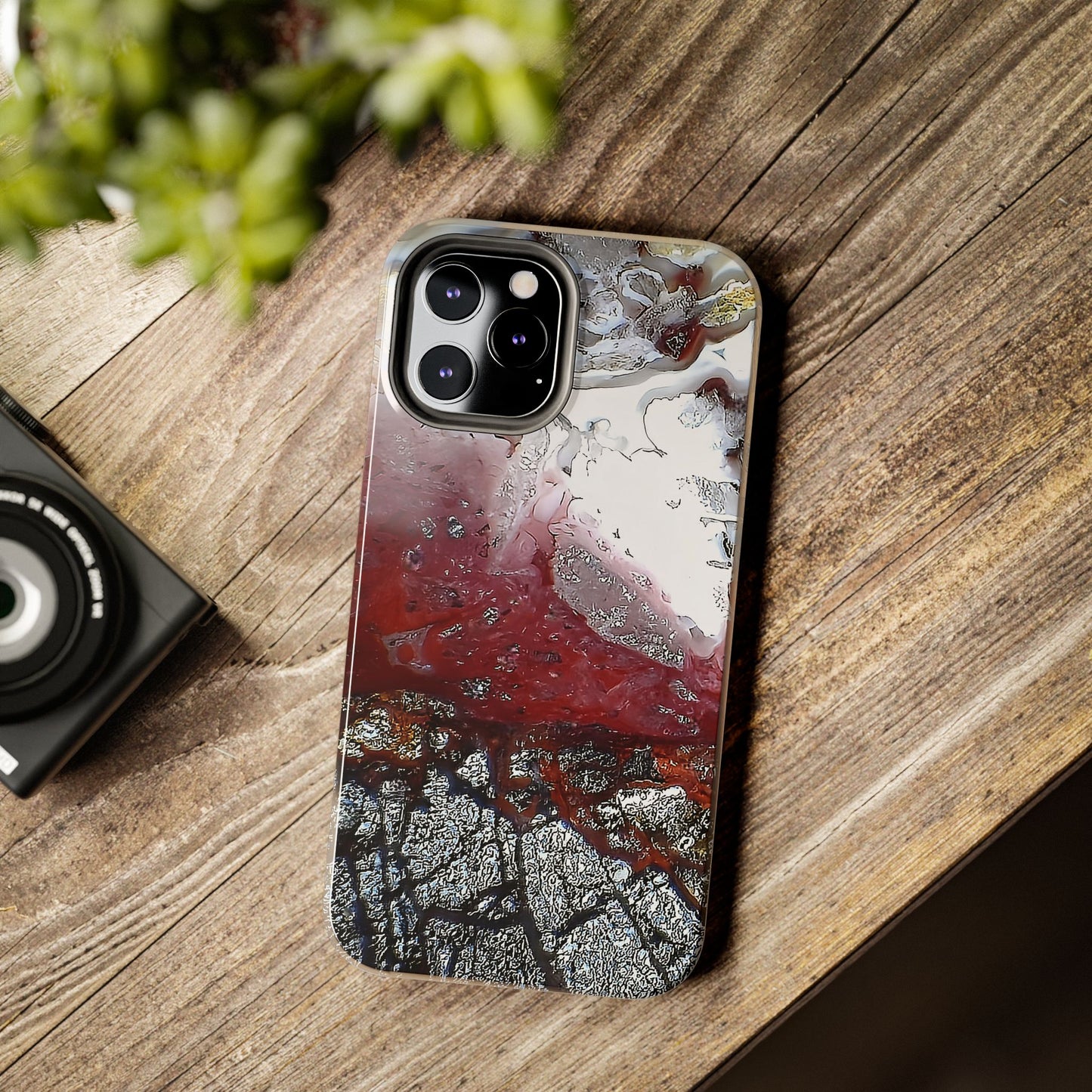 Laguna Lace Agate iPhone 12 Tough Phone Case