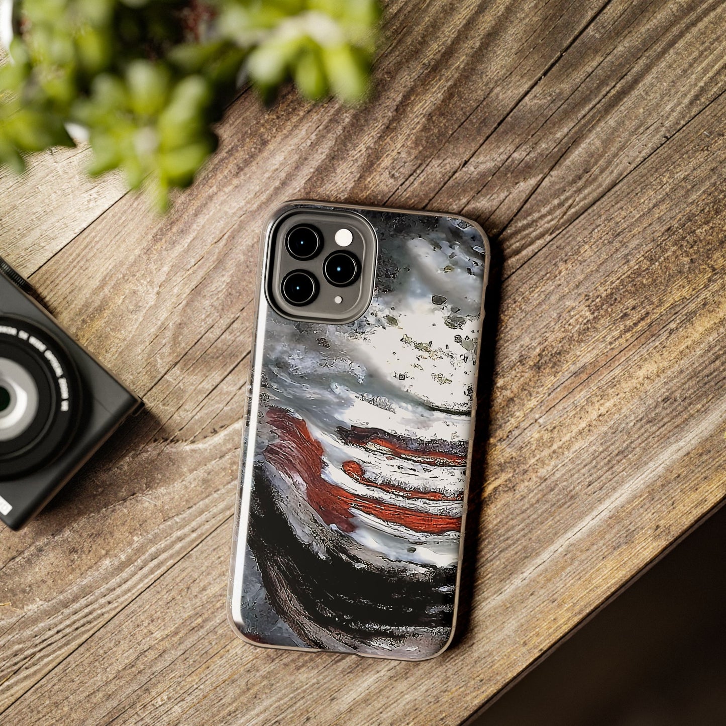 Stromatolite Collenia undosa iPhone 11 Tough Phone Case