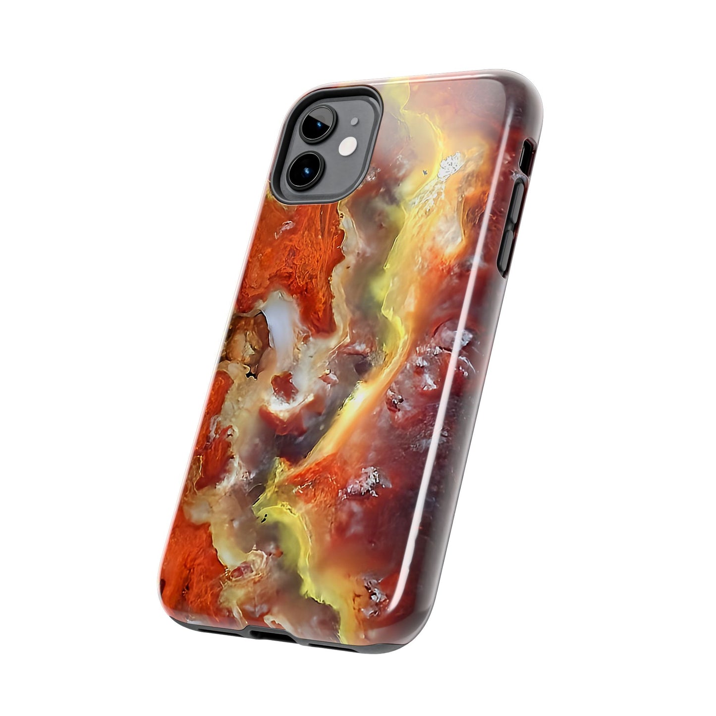 Wildfire Hyalite Bubble Opal iPhone 11 Tough Phone Case