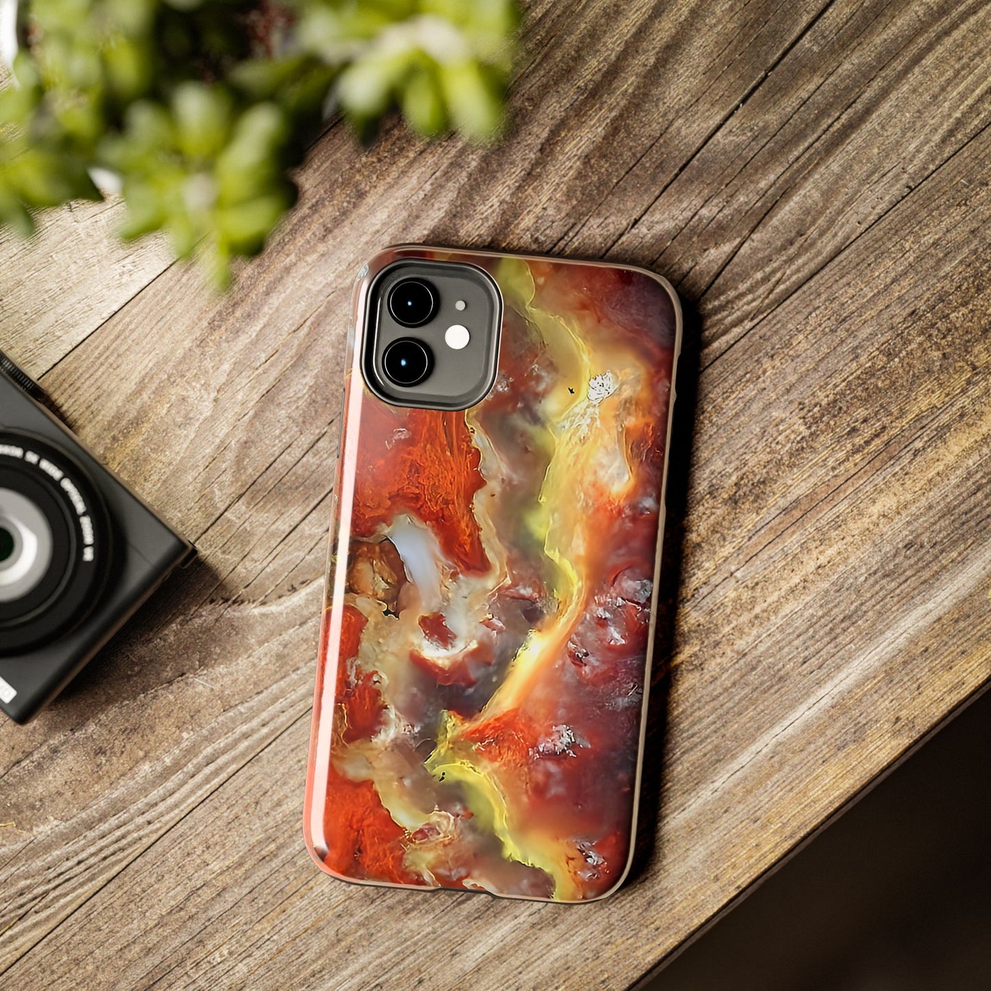 Wildfire Hyalite Bubble Opal iPhone 11 Tough Phone Case