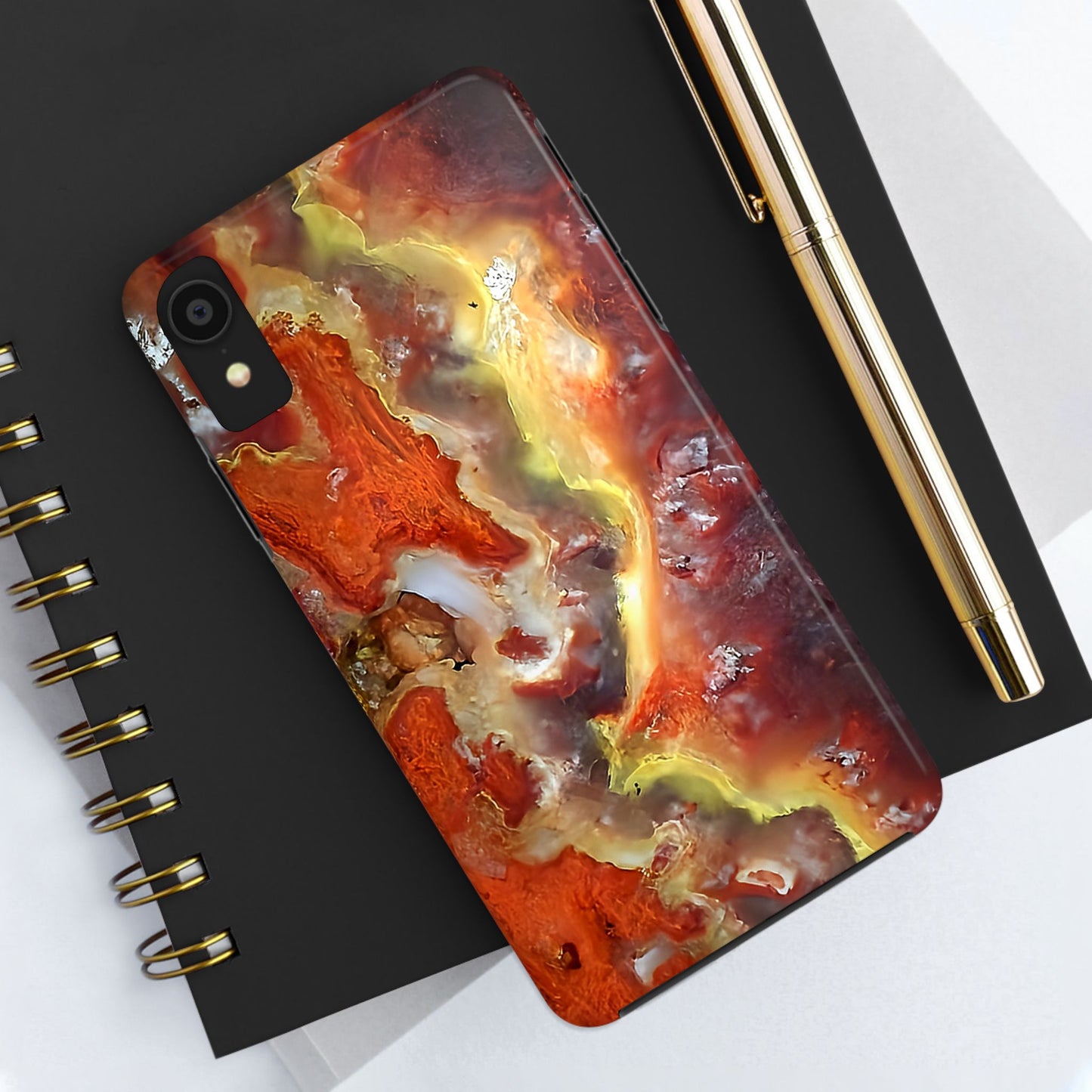 Wildfire Hyalite Bubble Opal iPhone X Tough Phone Case