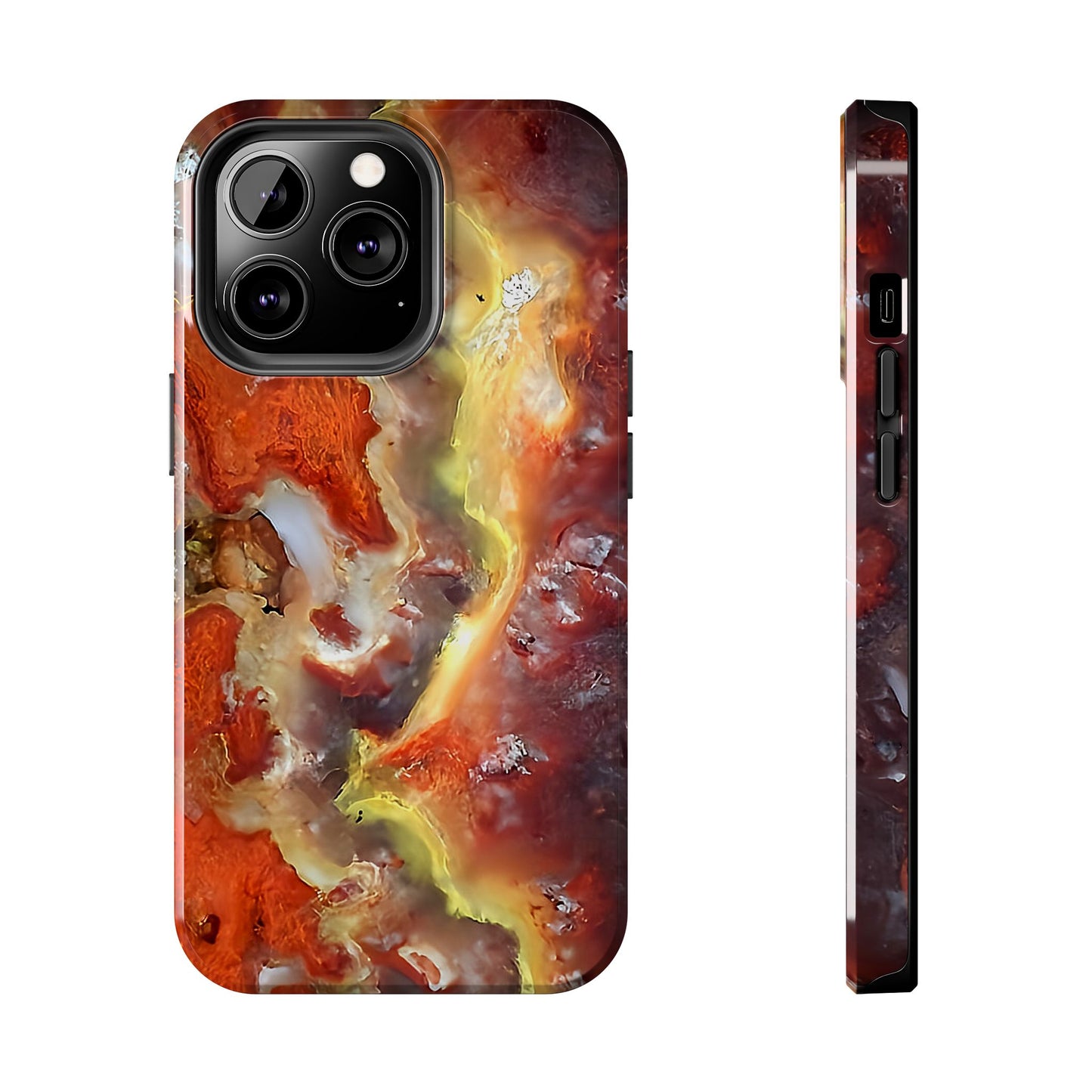 Wildfire Hyalite Bubble Opal iPhone 13 Tough Phone Case