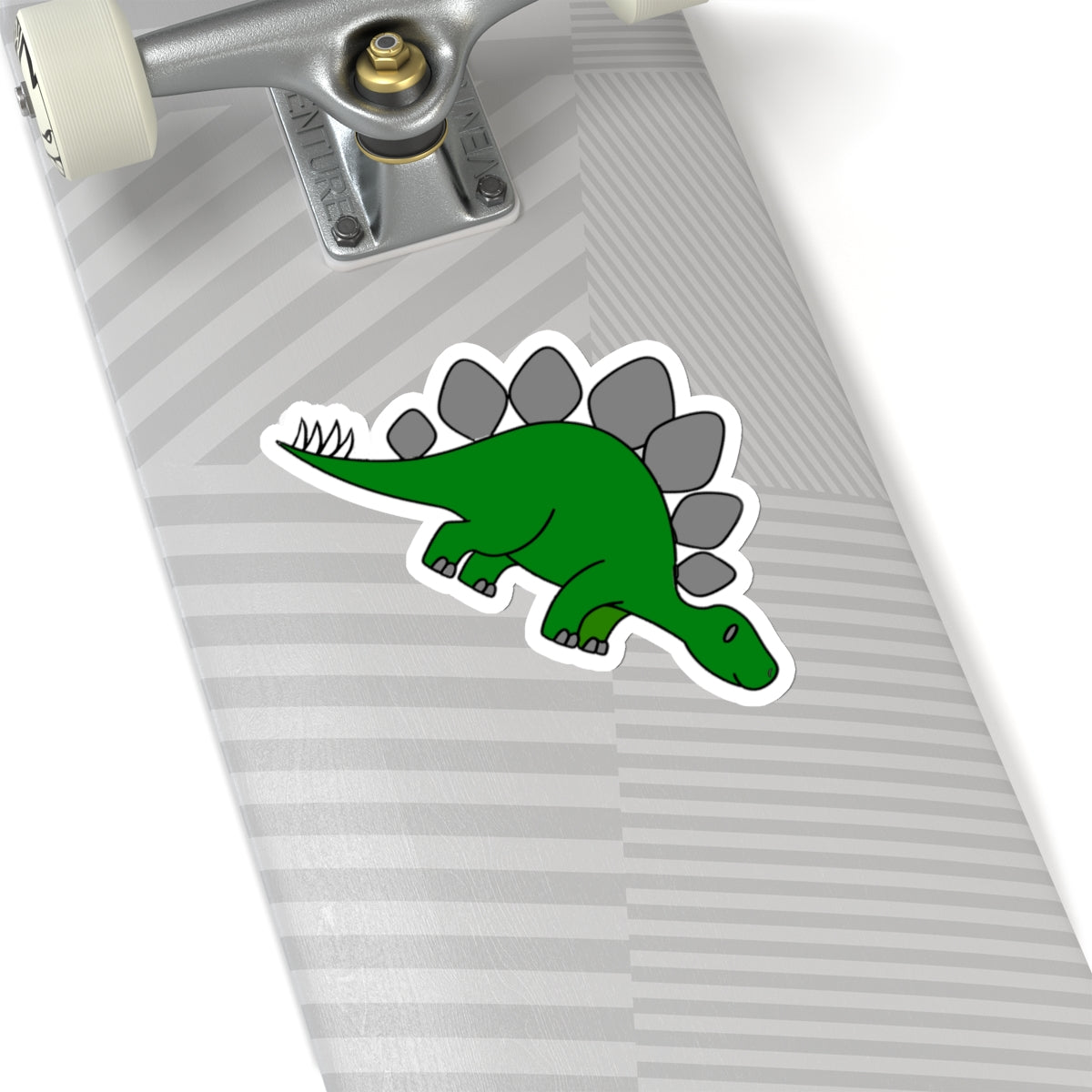 Stegosaurus - Green Dinosaur Sticker