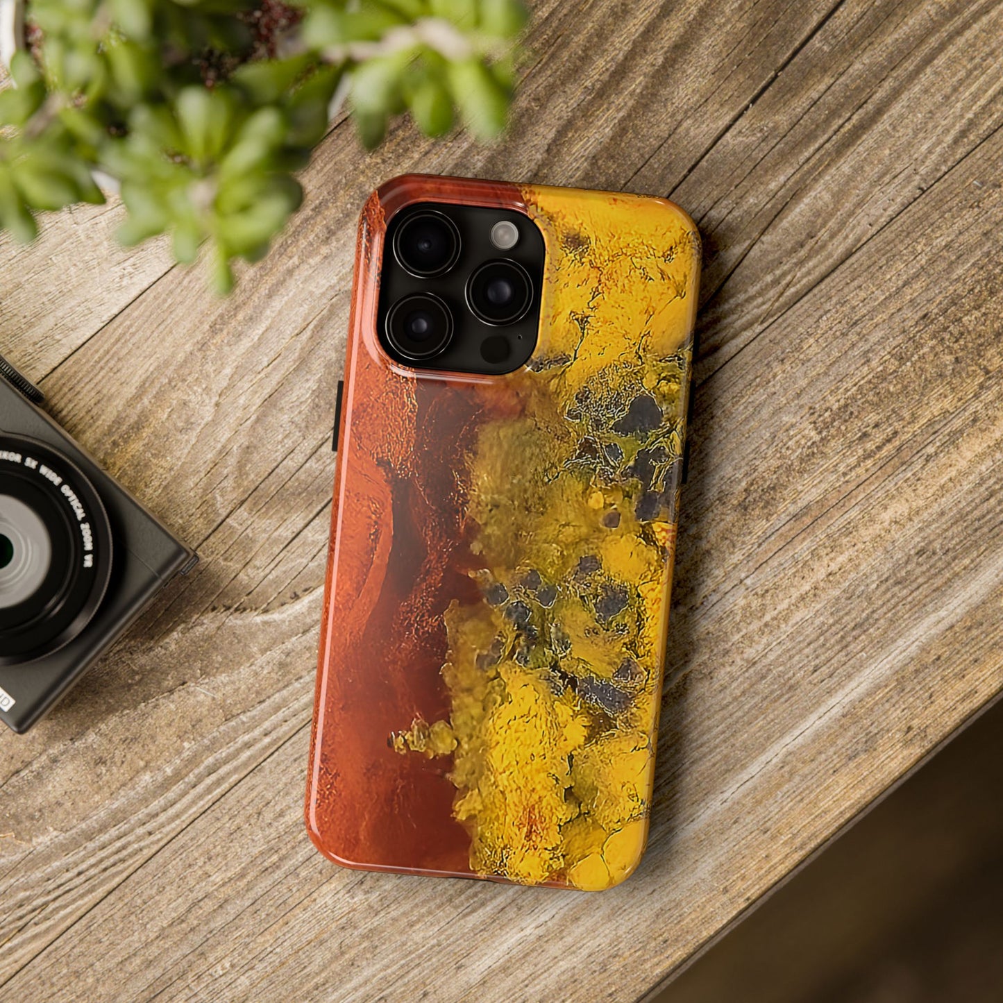 Seam Agate iPhone 15 Tough Phone Case