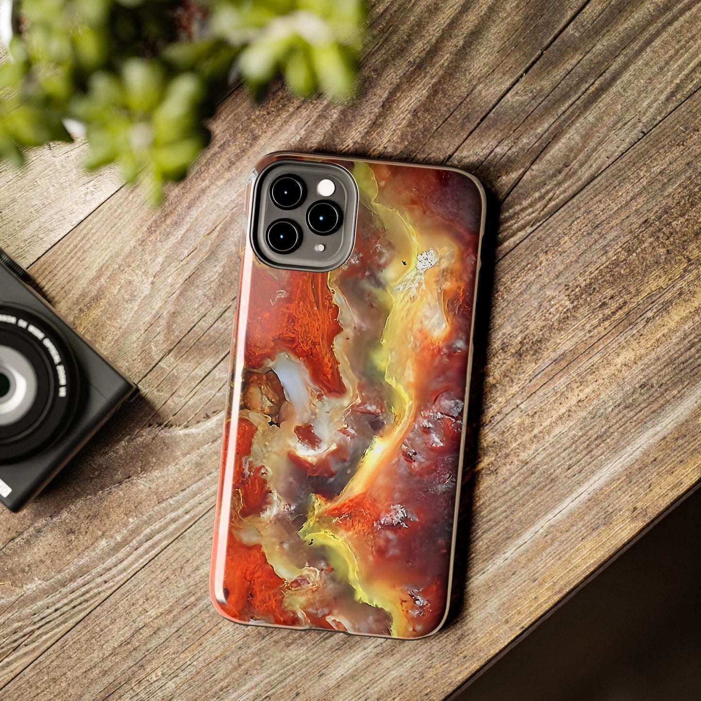 Wildfire Hyalite Bubble Opal iPhone 11 Tough Phone Case