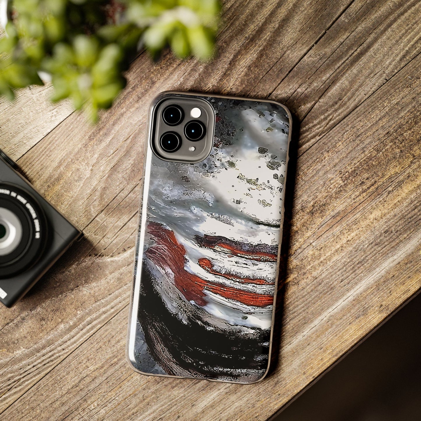 Stromatolite Collenia undosa iPhone 11 Tough Phone Case