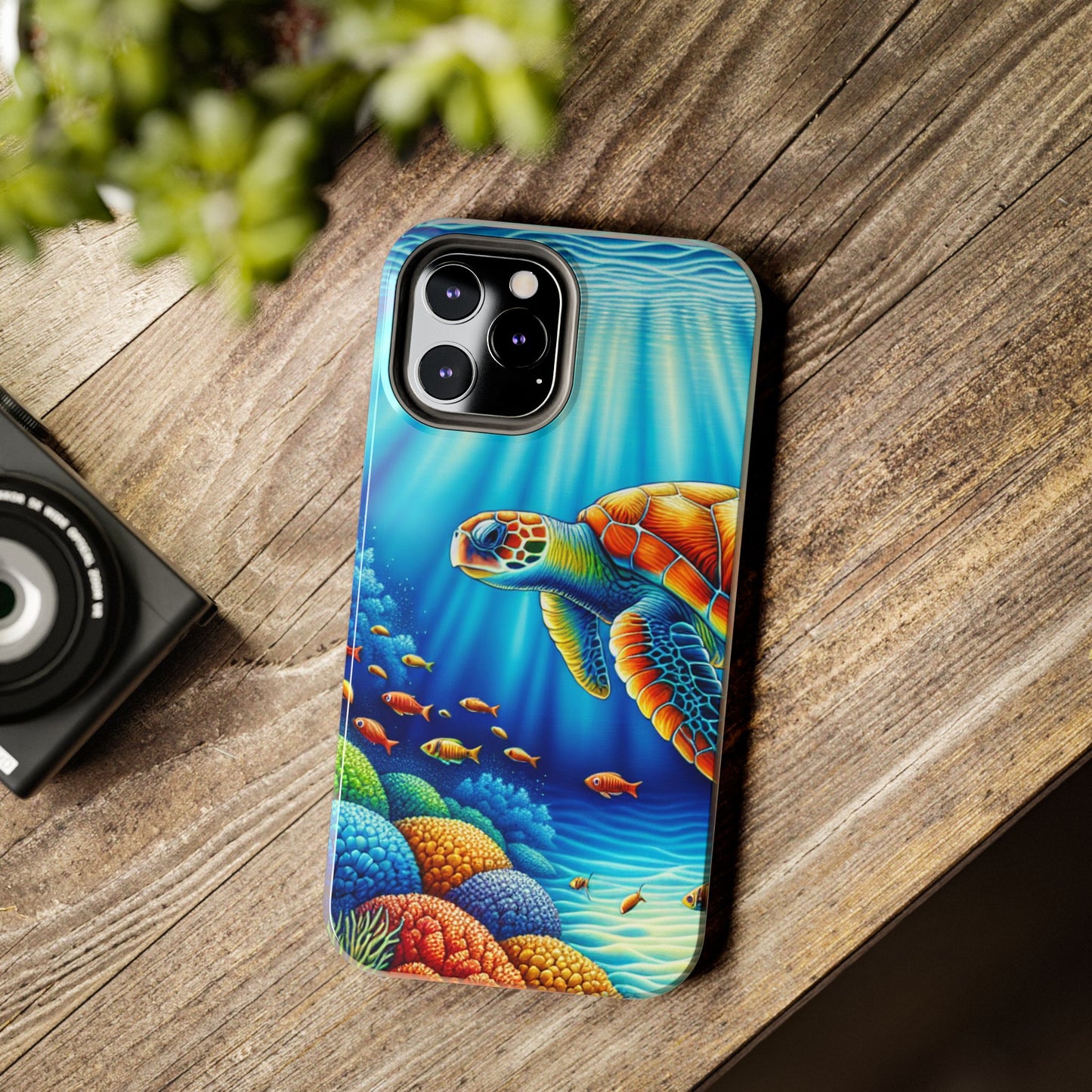 Sea Turtle iPhone 12 Tough Phone Case