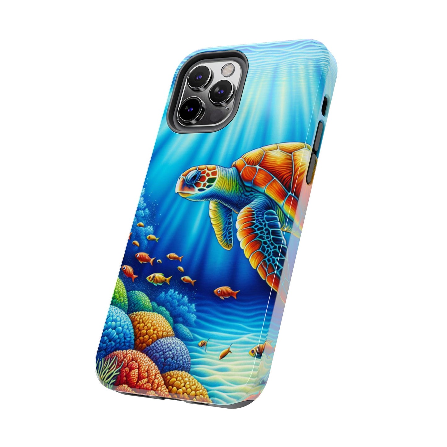 Sea Turtle iPhone 12 Tough Phone Case