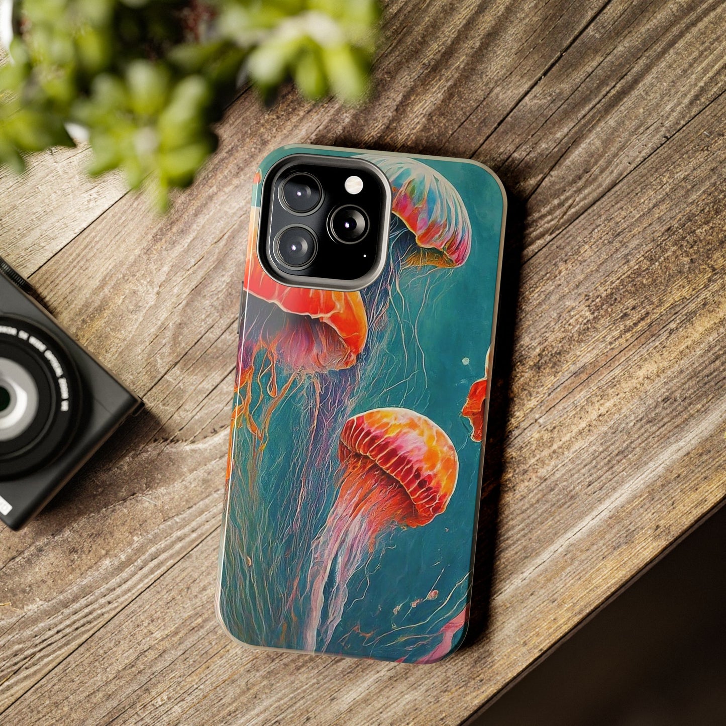 Multi Jellyfish iPhone 13 Tough Phone Case