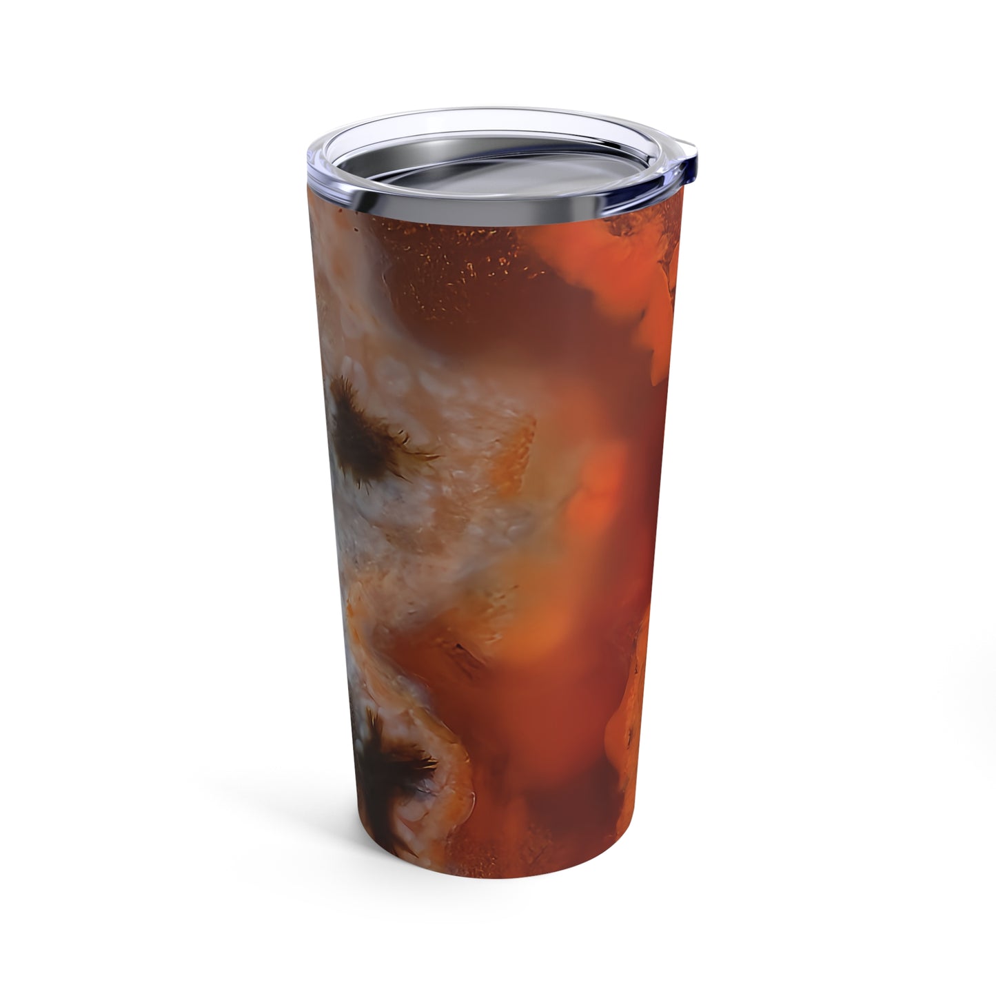 Texas Plume Agate Tumbler 20oz