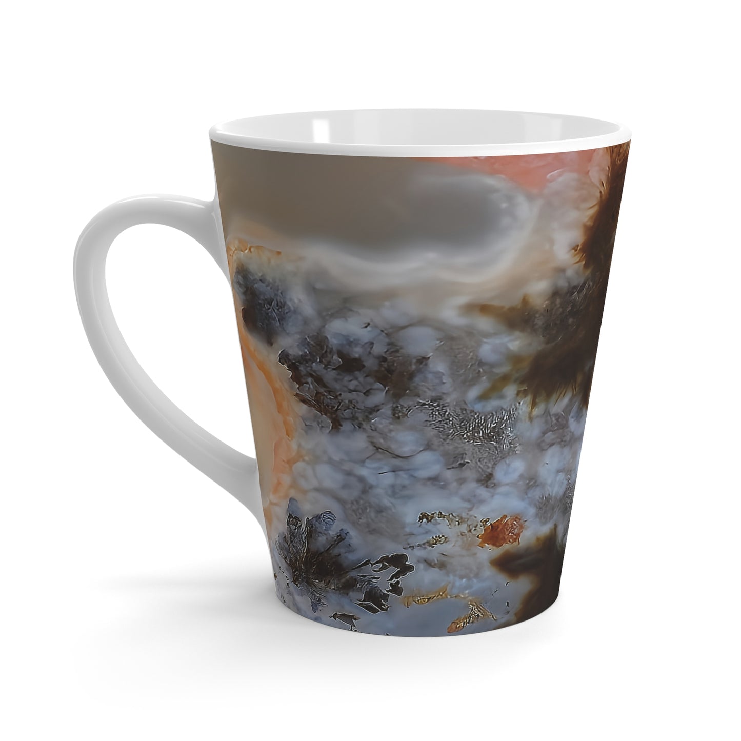 Texas Plume Agate Coffee Cup