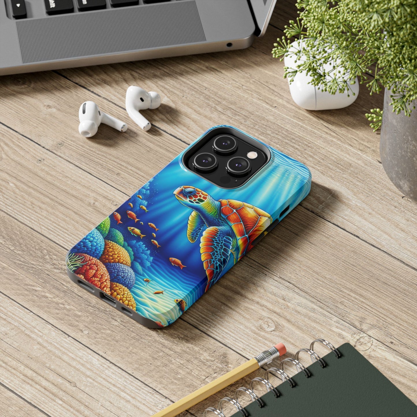 Sea Turtle iPhone 14 Tough Phone Case