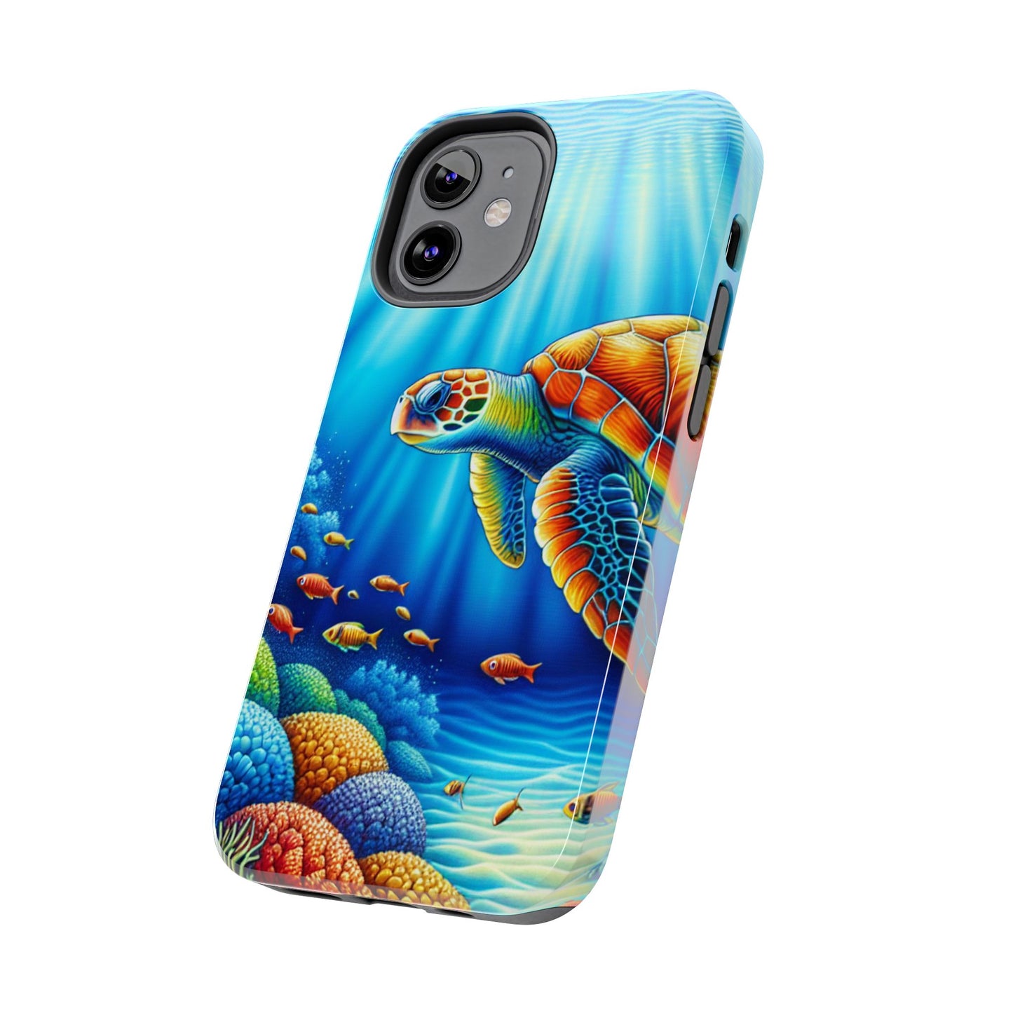 Sea Turtle iPhone 12 Tough Phone Case