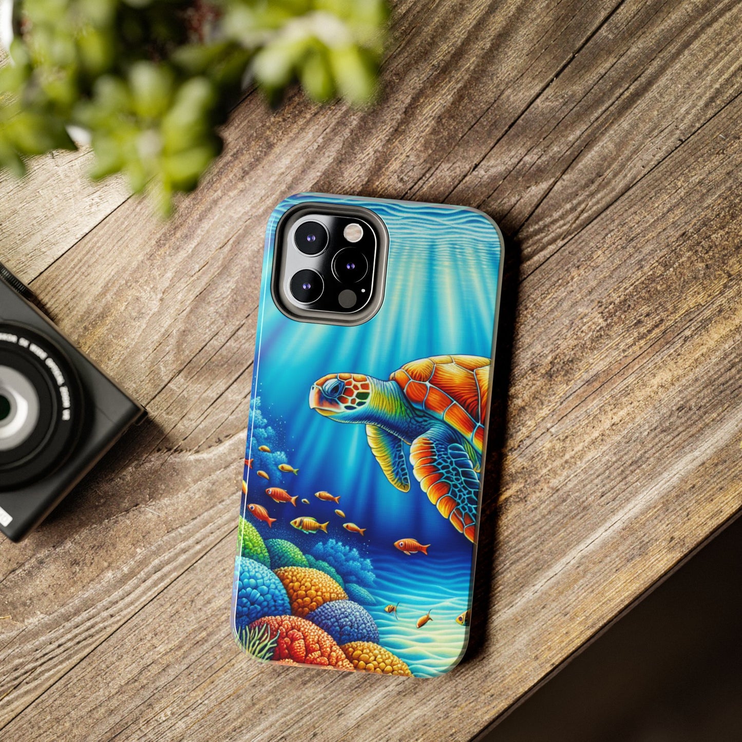 Sea Turtle iPhone 12 Tough Phone Case